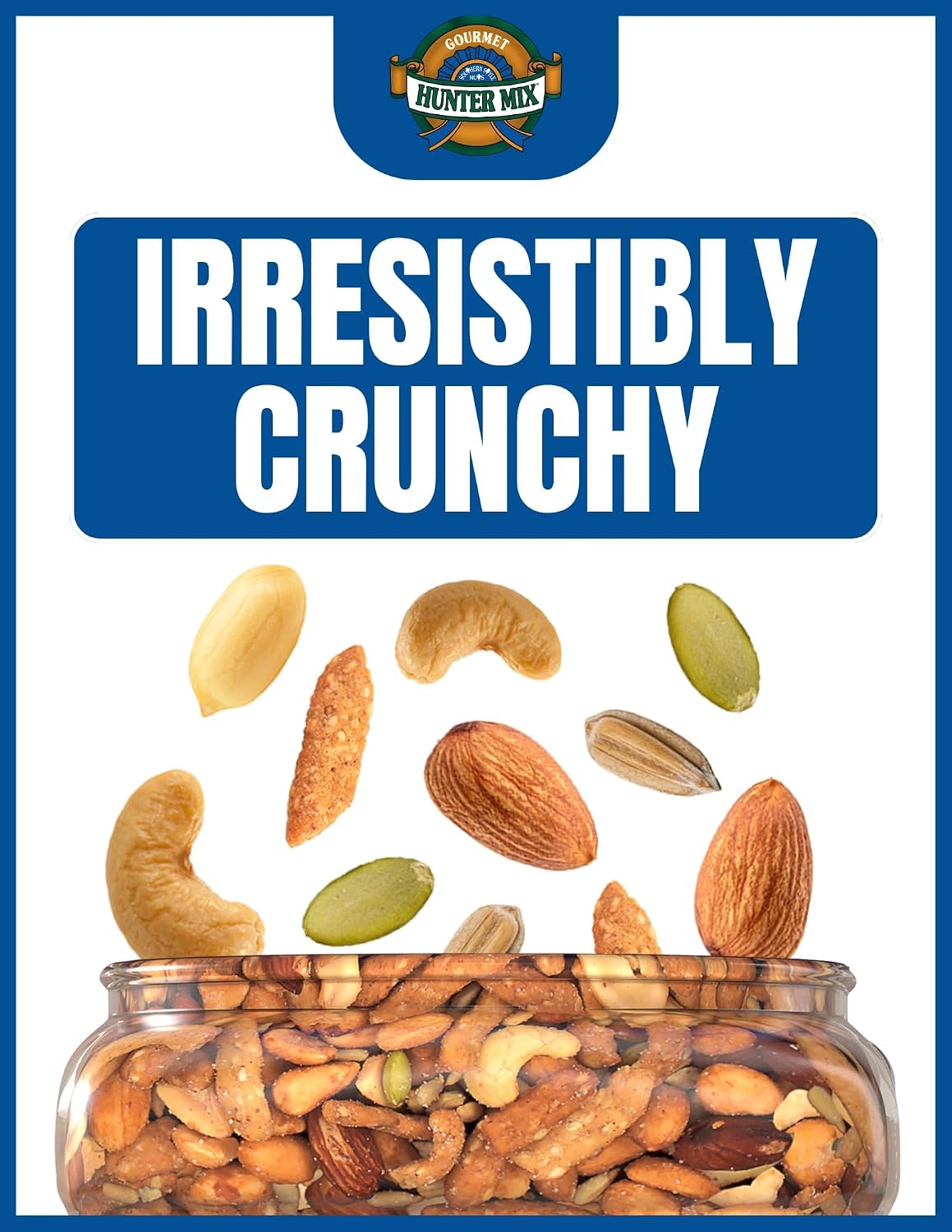 Bulk Trail Mix with Honey Roasted Nuts and Seeds, 23 oz