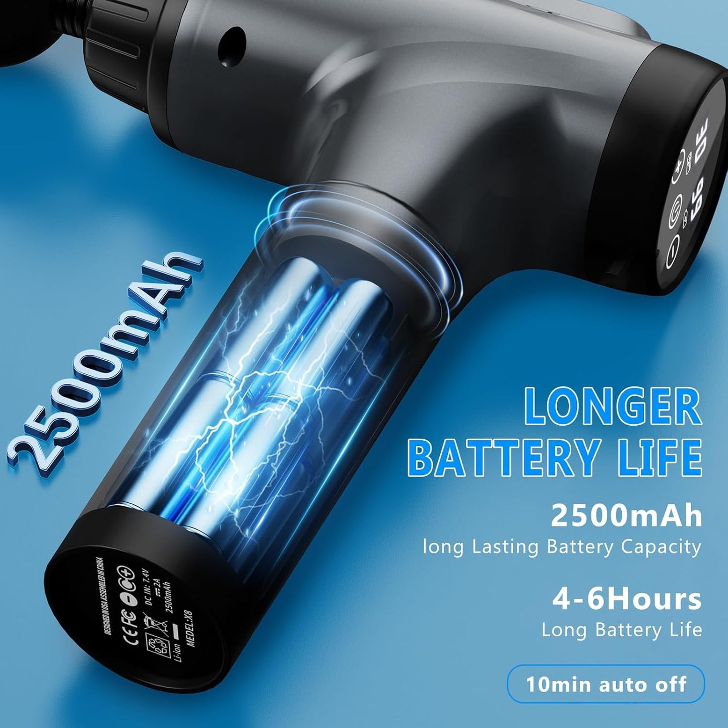 APHERMA Massage Gun, 30 Speed Levels, 9 Heads, Deep Tissue