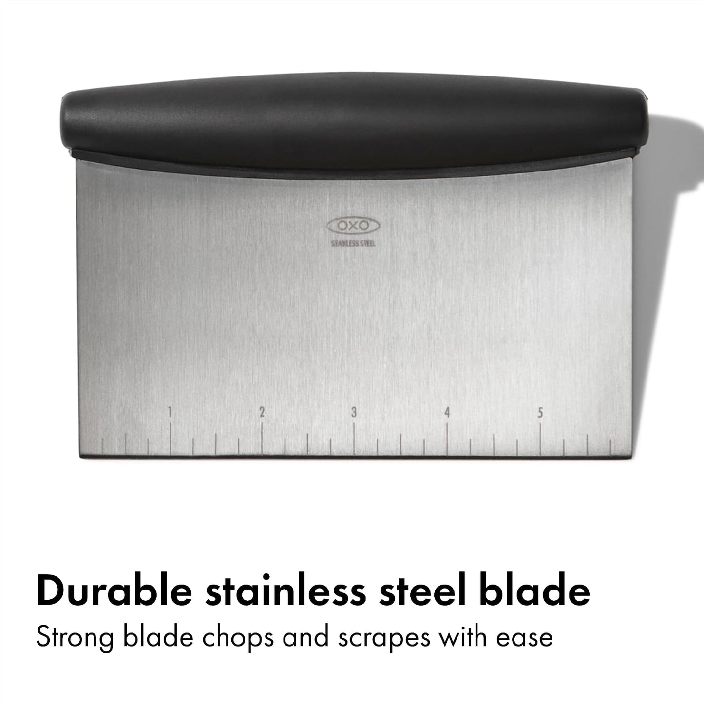 OXO Good Grips Multi-Purpose Stainless Steel Scraper and Chopper