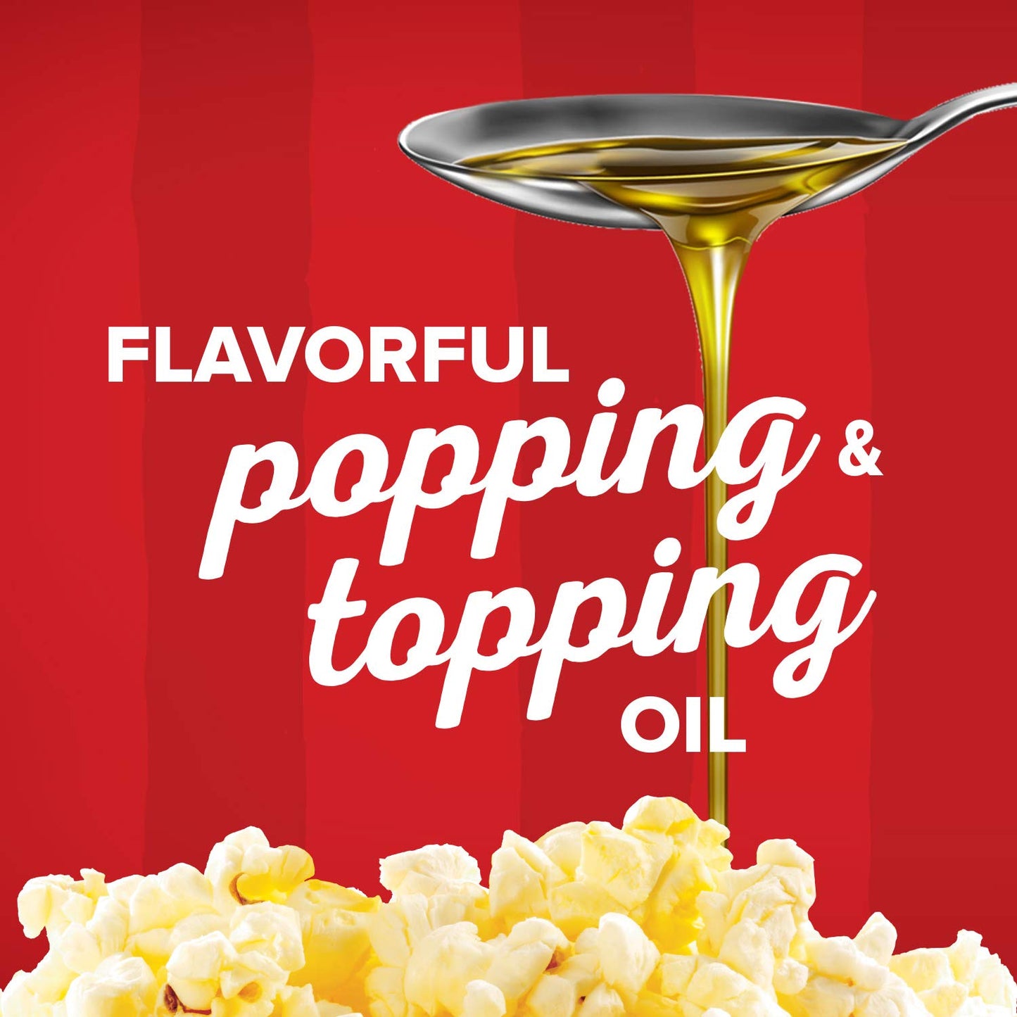 Orville Redenbacher's Popcorn Oil, Butter Flavor, 16 fl oz, Pack of 6