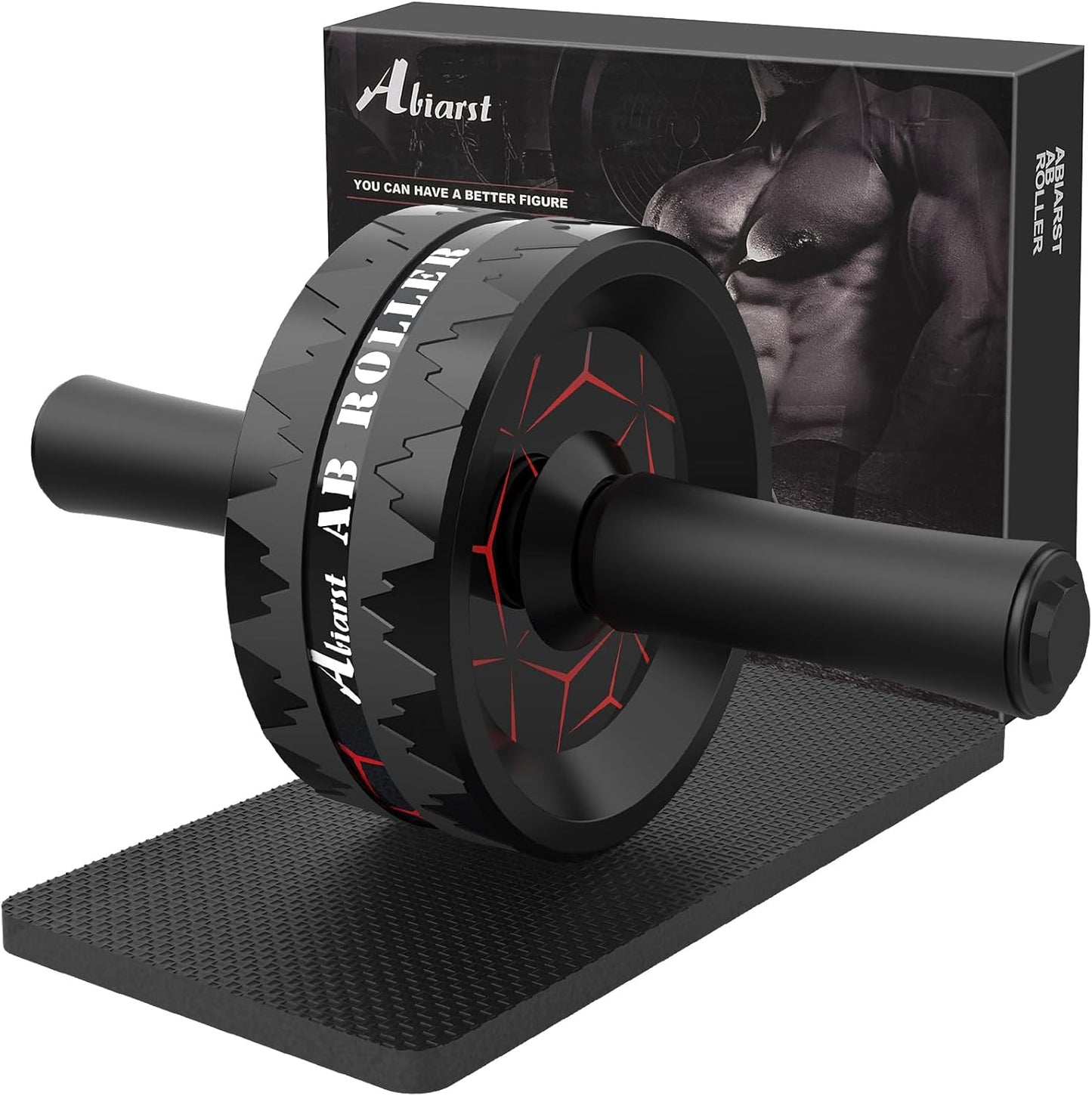 Abiarst Ultra-Wide Ab Roller Wheel for Abs & Core Strength Training