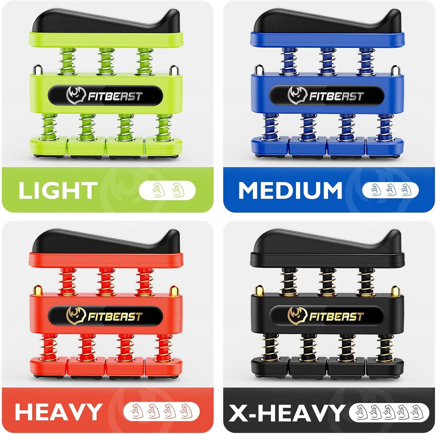 FitBeast Finger Strengthener - Improve Dexterity, Strength & Recovery