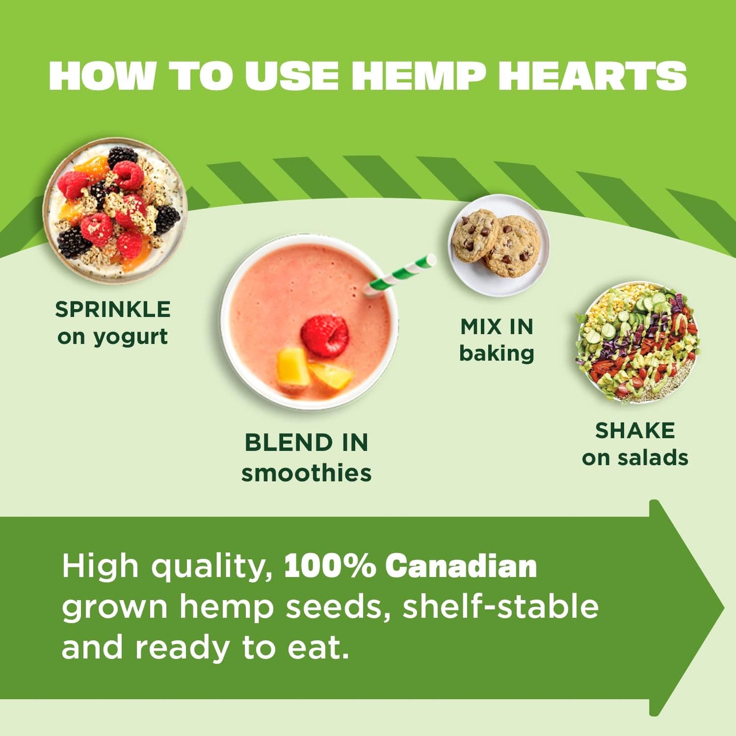 Manitoba Harvest Organic Hemp Hearts, Shelled Hemp Seeds - 7oz - 10g Plant Protein & 12g Omega 3 & 6 per 30g serving - Easy-to-Digest seeds with 9 Essential Amino Acids - Gluten Free, Vegan, Non-GMO