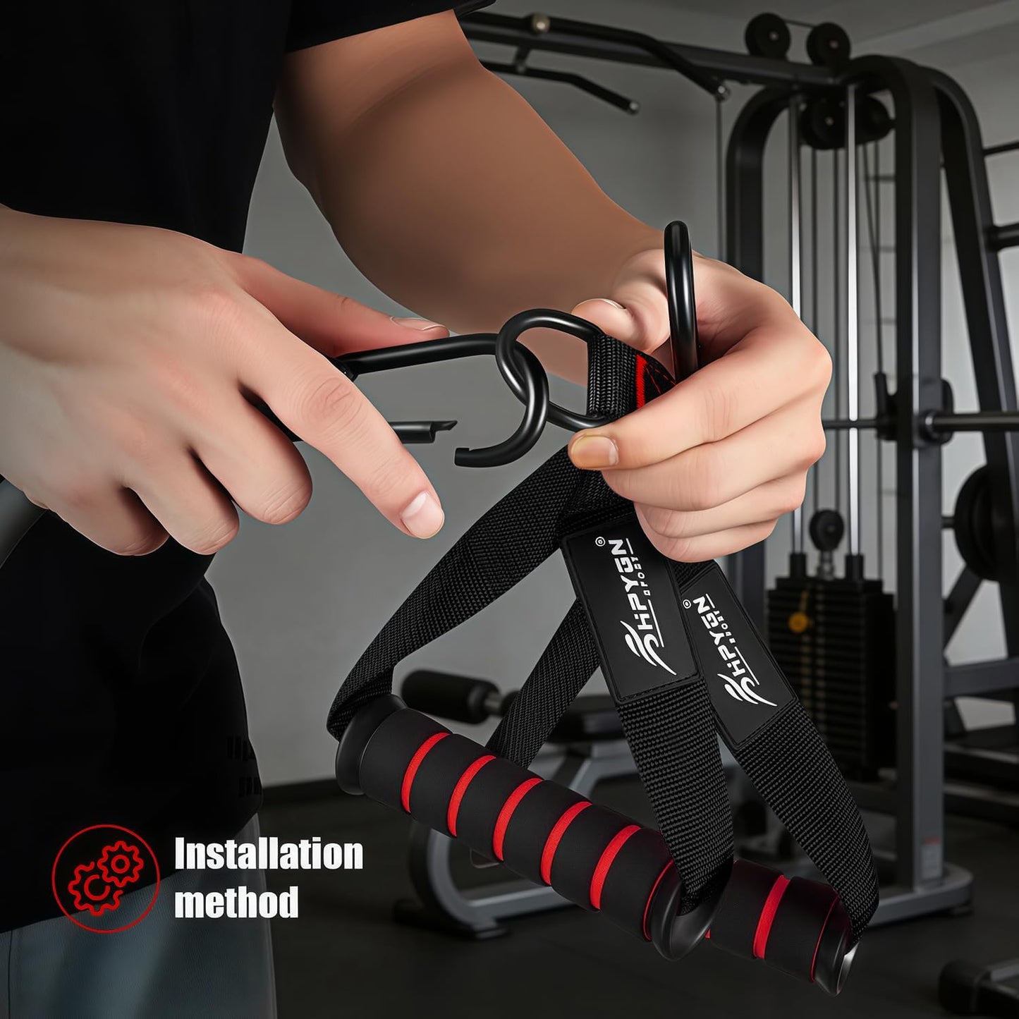 HPYGN Exercise Handle: Versatile Fitness Accessory for Pilates, Yoga, Strength Training