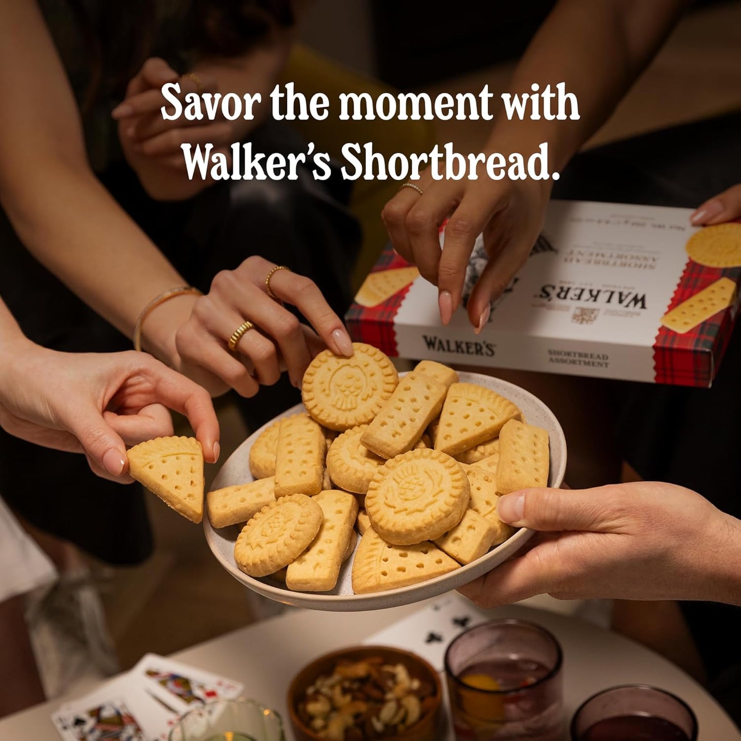 Walkers shortbread fingers, pure butter shortbread cookies, 1.4 oz, pack of 24, 24 units