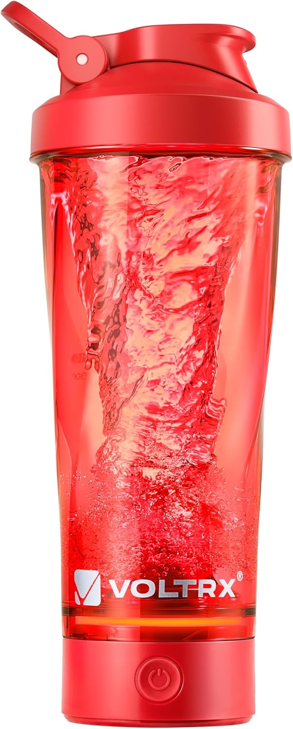 VOLTRX 24oz Electric Protein Shaker Bottle - BPA Free Tritan