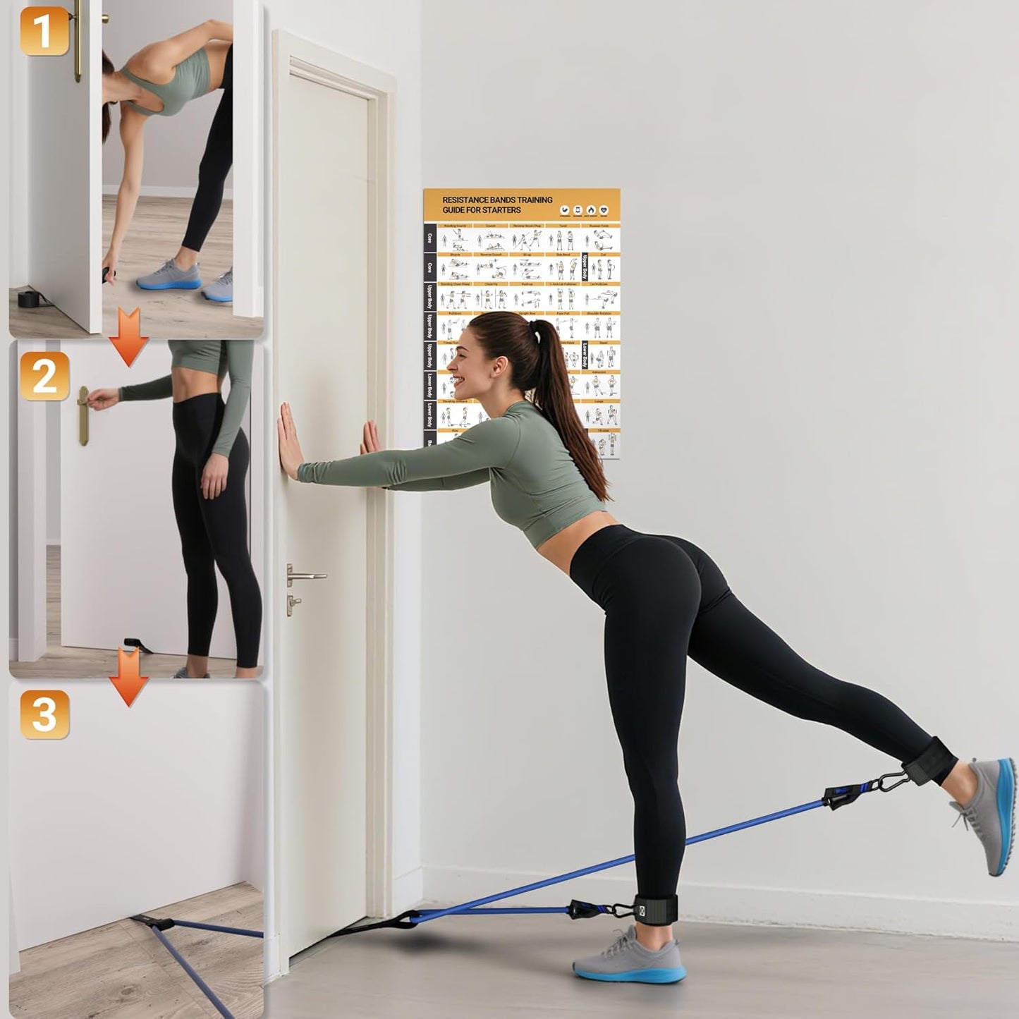 Readaeer Resistance Bands for Fitness and Strength Training