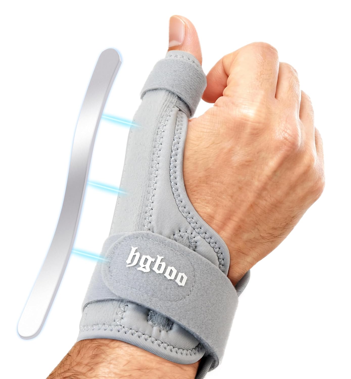 Thumb Spica Splint for Left or Right Hand, Adjustable Thumb Wrist Brace for Arthritis Relief