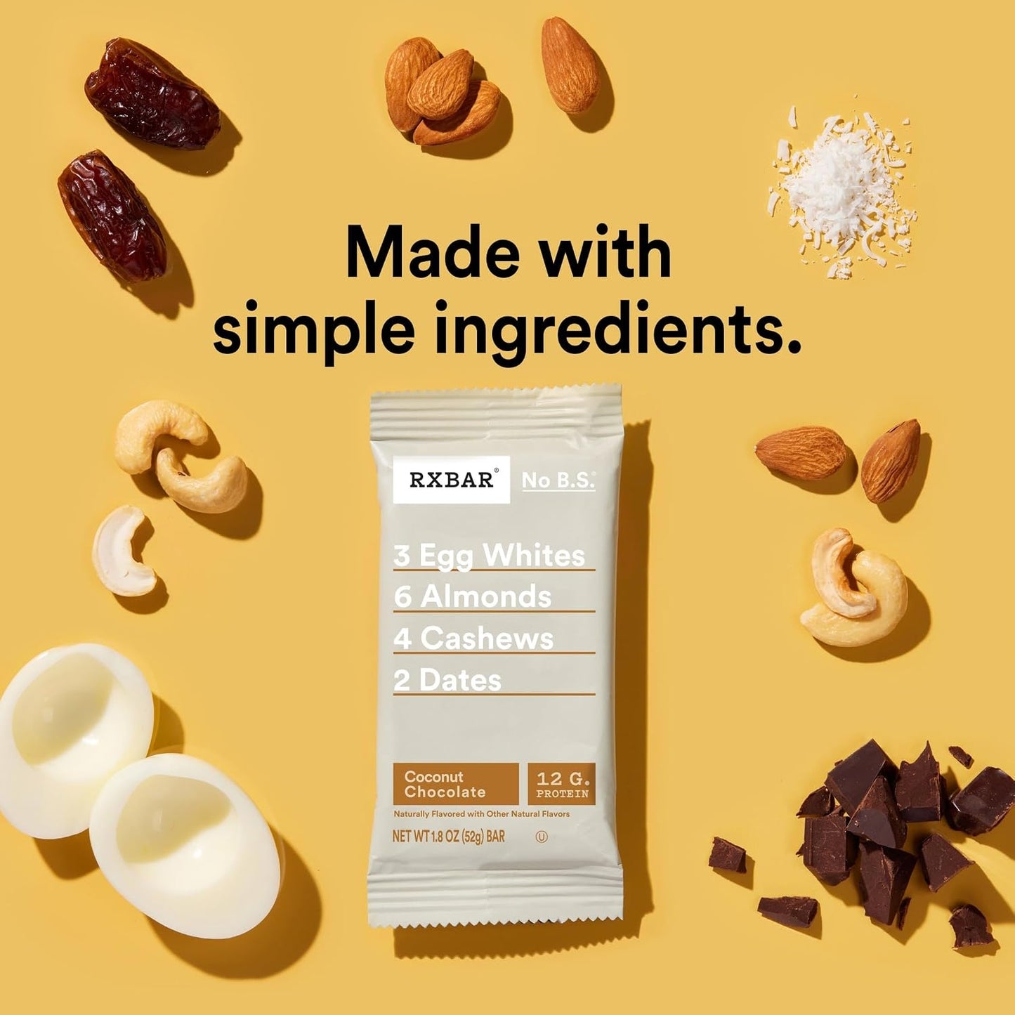 RXBAR Protein Bars Variety Pack 12 Count