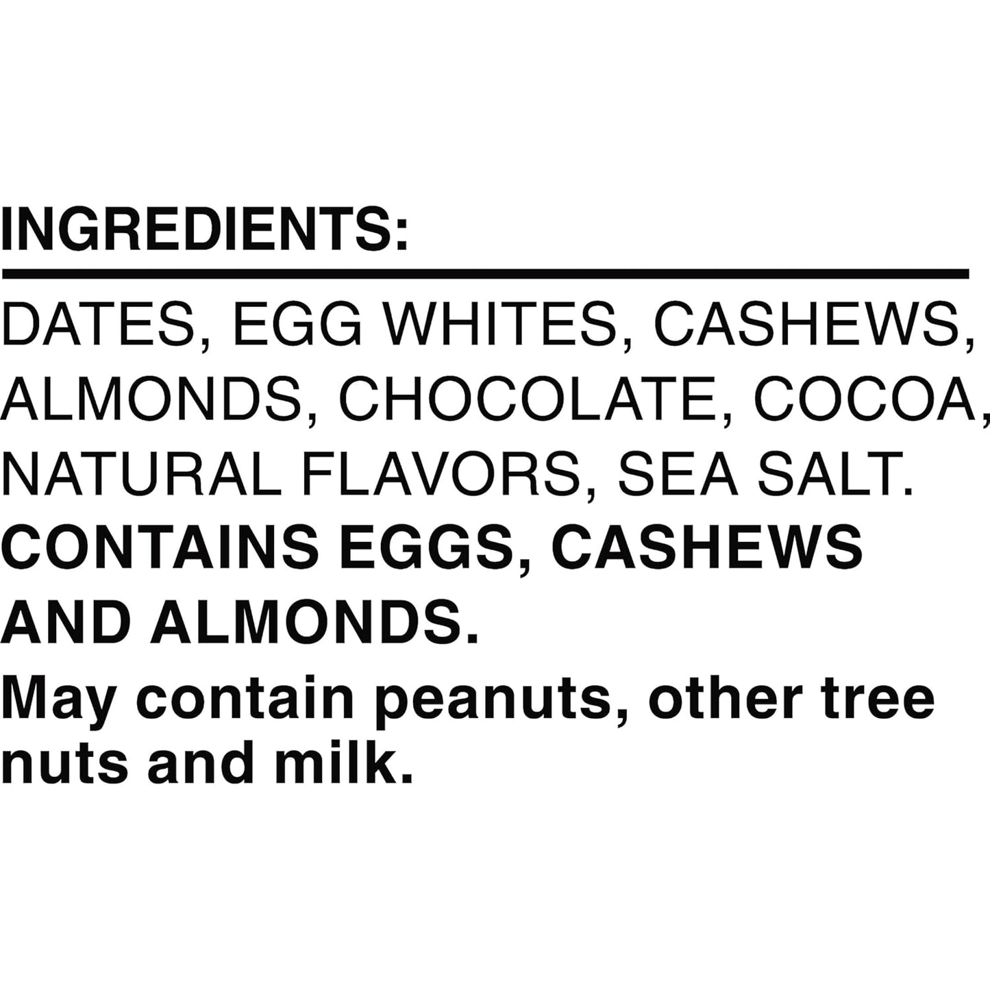 Chocolate Sea Salt RXBAR Protein Bars, 12g Protein, Gluten Free Snacks, 6 Boxes, 30 Bars