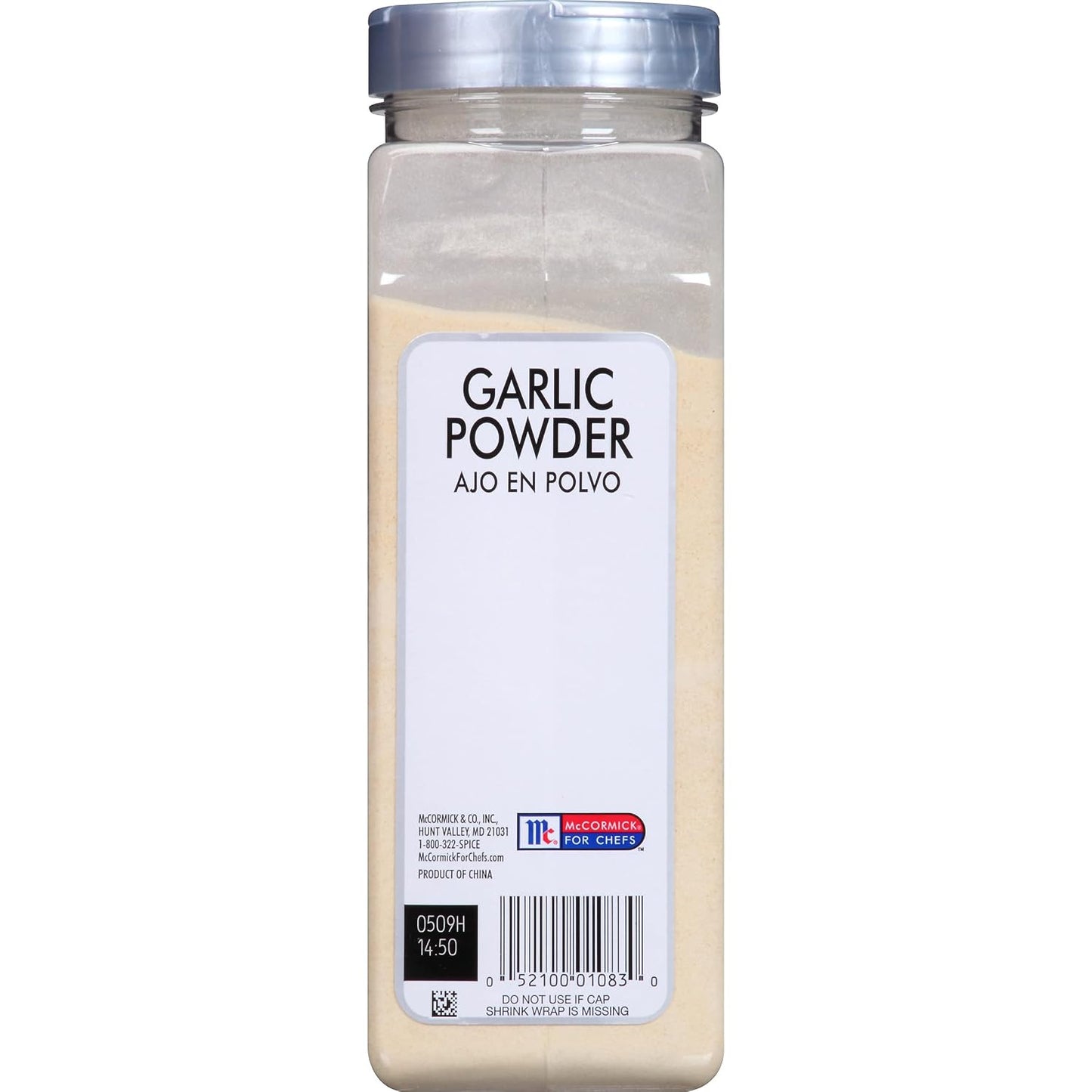 McCormick Culinary Garlic Powder, 21 oz, Culinary Grade Seasoning For Recipes With Garlic Flavor, Perfect Size For Busy Kitchens