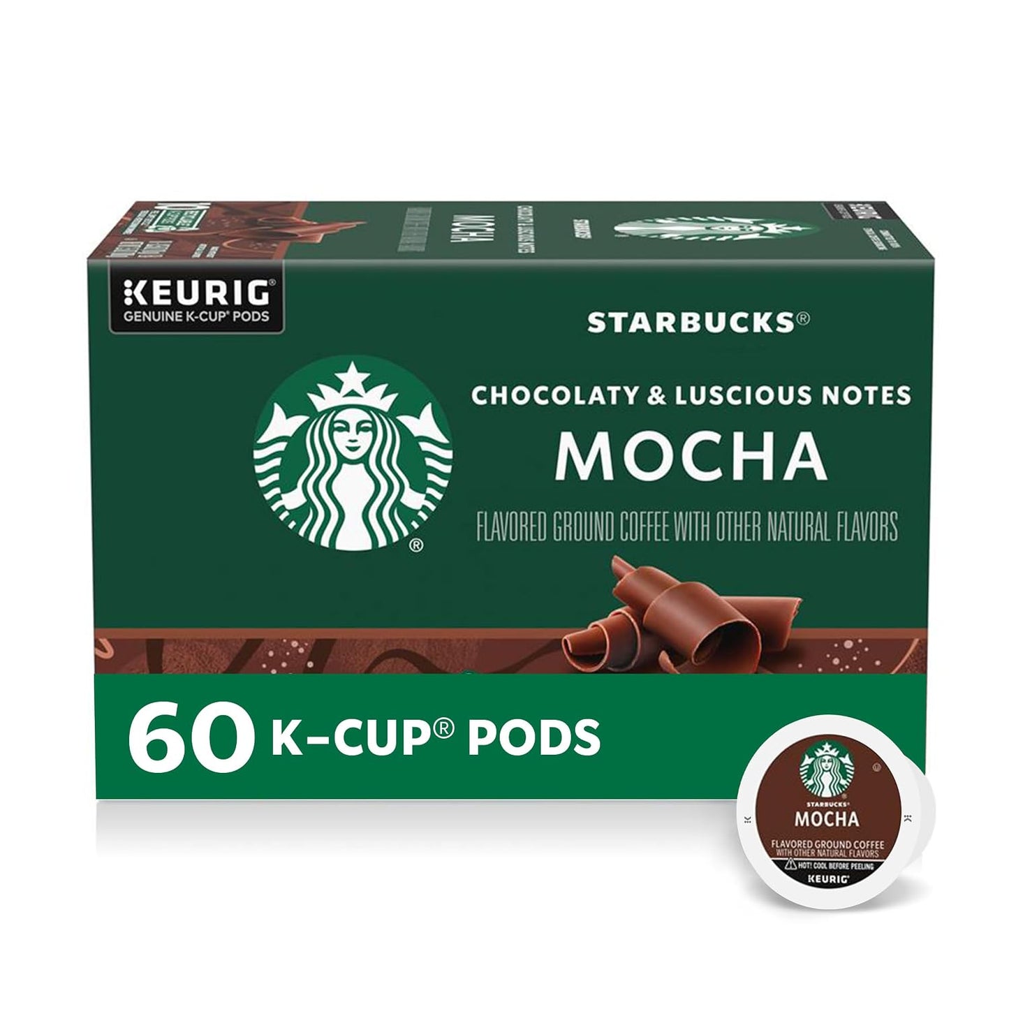 Starbucks Caramel Flavored Coffee K-Cup Pods for Keurig Brewers, 100% Arabica, 22 Pods