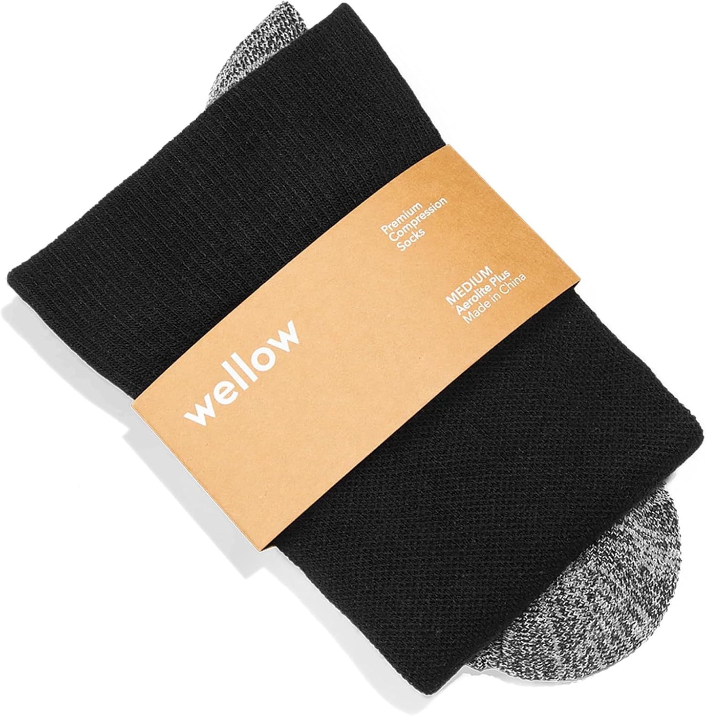 Wellow Aerolite+ Knee High Compression Socks 18-25mmHg for Women & Men