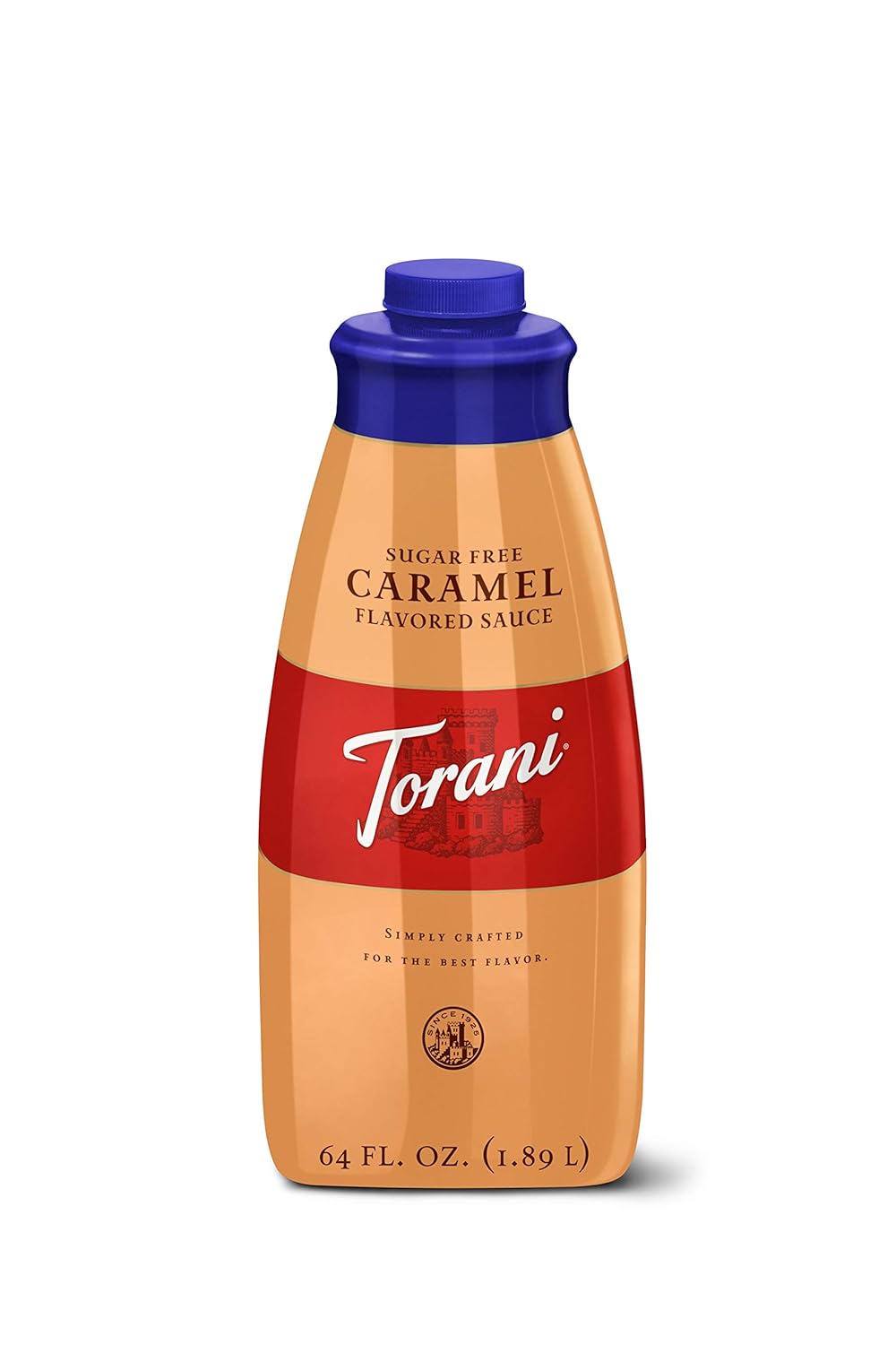 Torani Sugar Free Sauce, Dark Chocolate, 64 Ounces