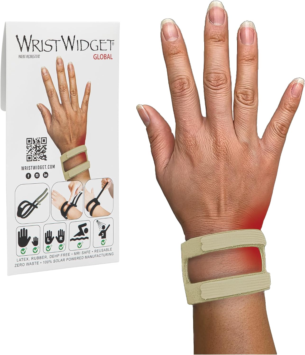 WristWidget Wrist Brace for TFCC Tears, One Size fits most, Left and Right Wrists Support