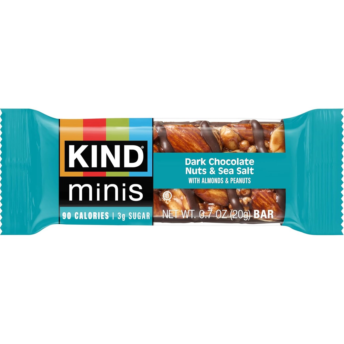 KIND Mini Snack Bars Variety Pack, 30 Count, Gluten Free, Low Sugar, Low Calorie