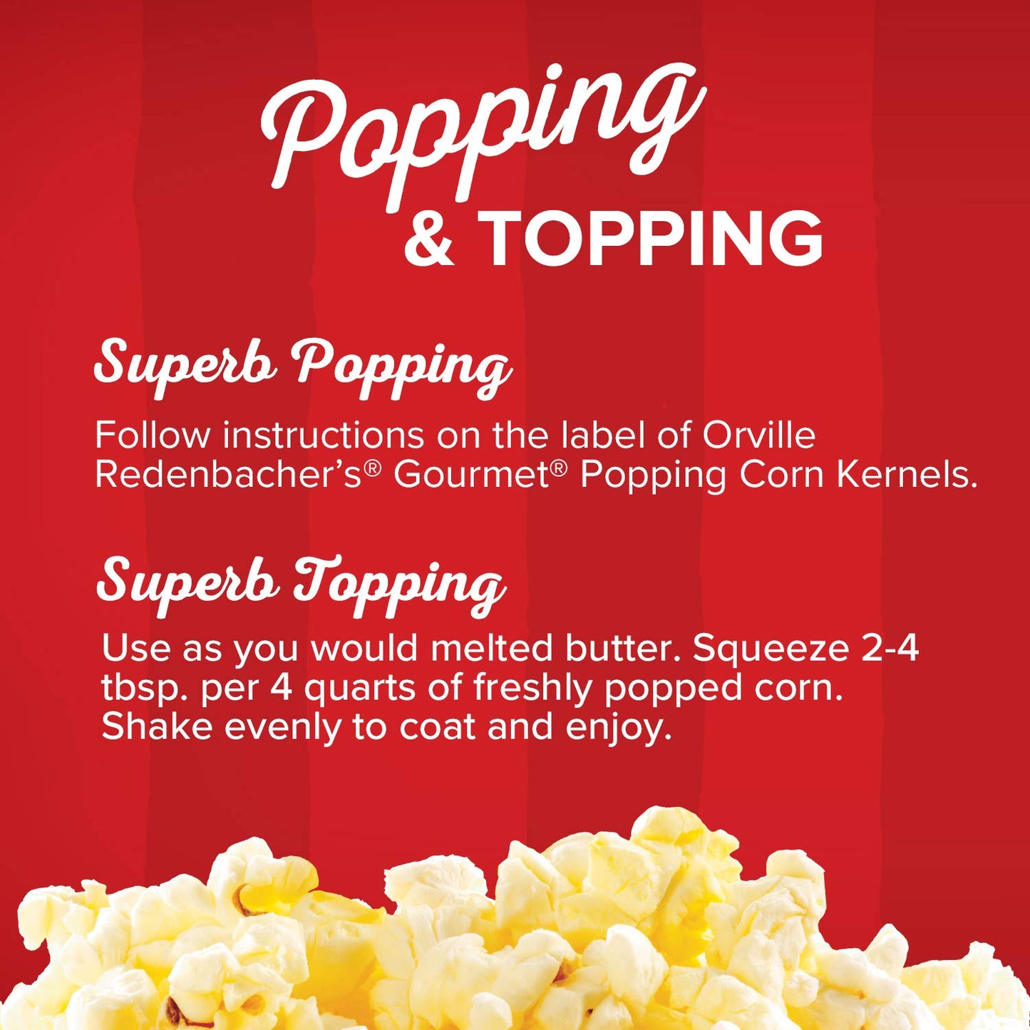 Orville Redenbacher's Popcorn Oil, Butter Flavor, 16 fl oz, Pack of 6