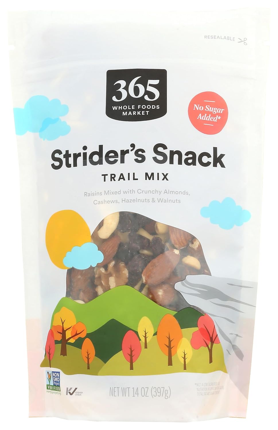 365 by Whole Foods Market Organic Forest Berry Trail Mix 14 Ounce Resealable Bag