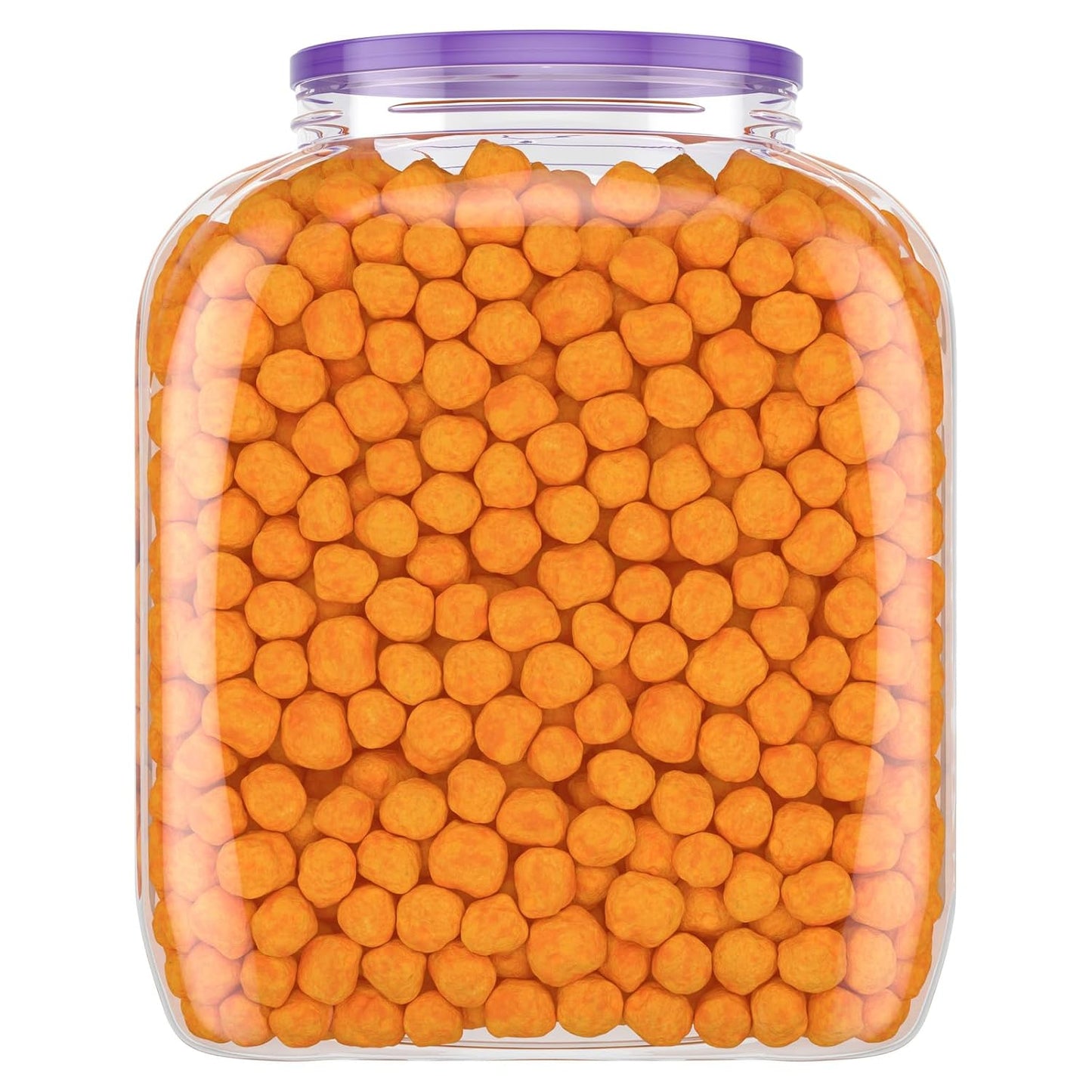 Utz Cheese Balls Barrel, 36.5 Oz, Reusable Container, Gluten Free