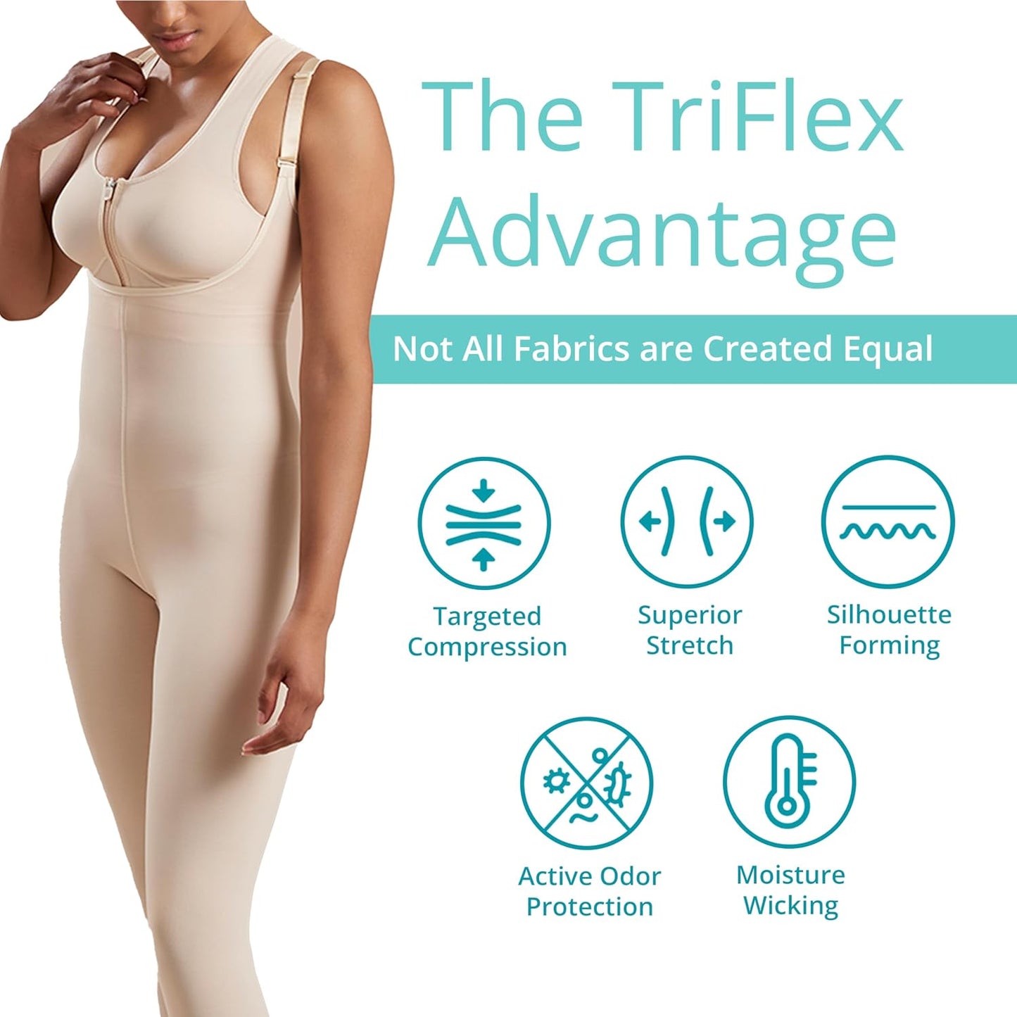 MARENA SFBHM2 Stage 2 High-Back Pull-On Girdle with Adjustable Mid-Calf Length