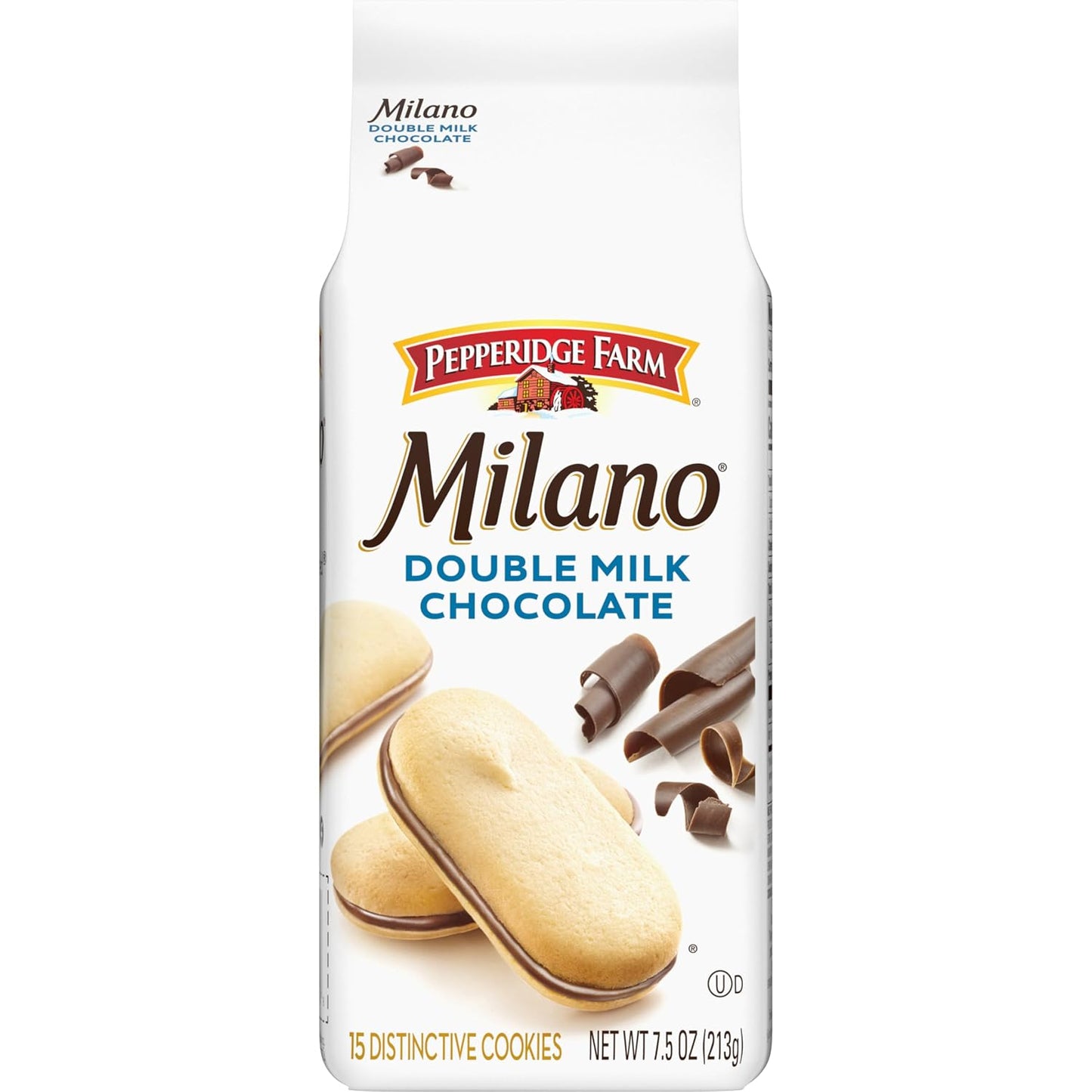 Pepperidge Farm Milano Cookies, Double Dark Chocolate, 3 Bags, 7.5 oz. Each