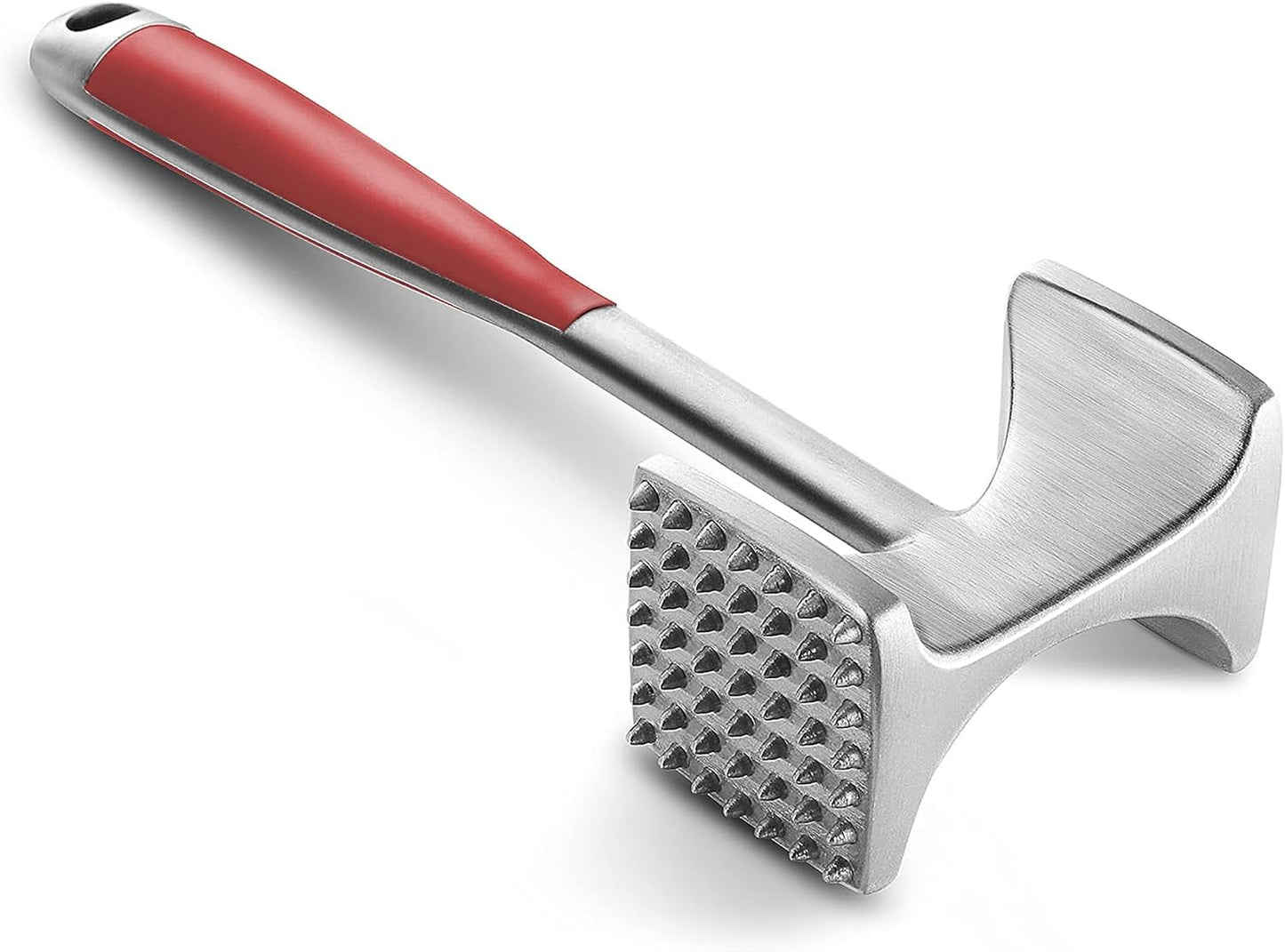 KITEXPERT Meat Tenderizer Hammer with Comfortable-Grip Handle, Dual-side Mallet for Kitchen, Heavy Duty Pounder For Tenderizing Steak, Beef and Fish