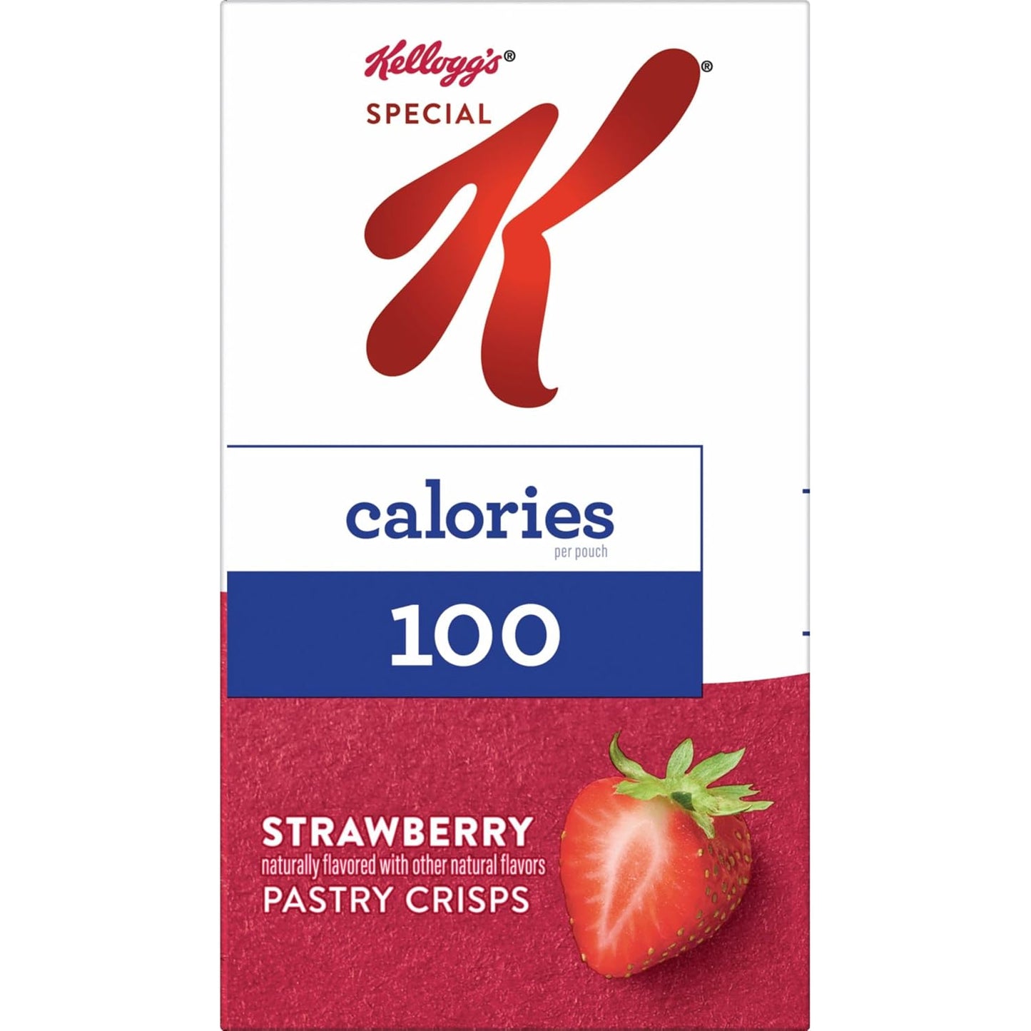 Special K Bar Pastry Crisps, 100 Calories, Breakfast Bars, Value Size, Strawberry, 15.84oz Box