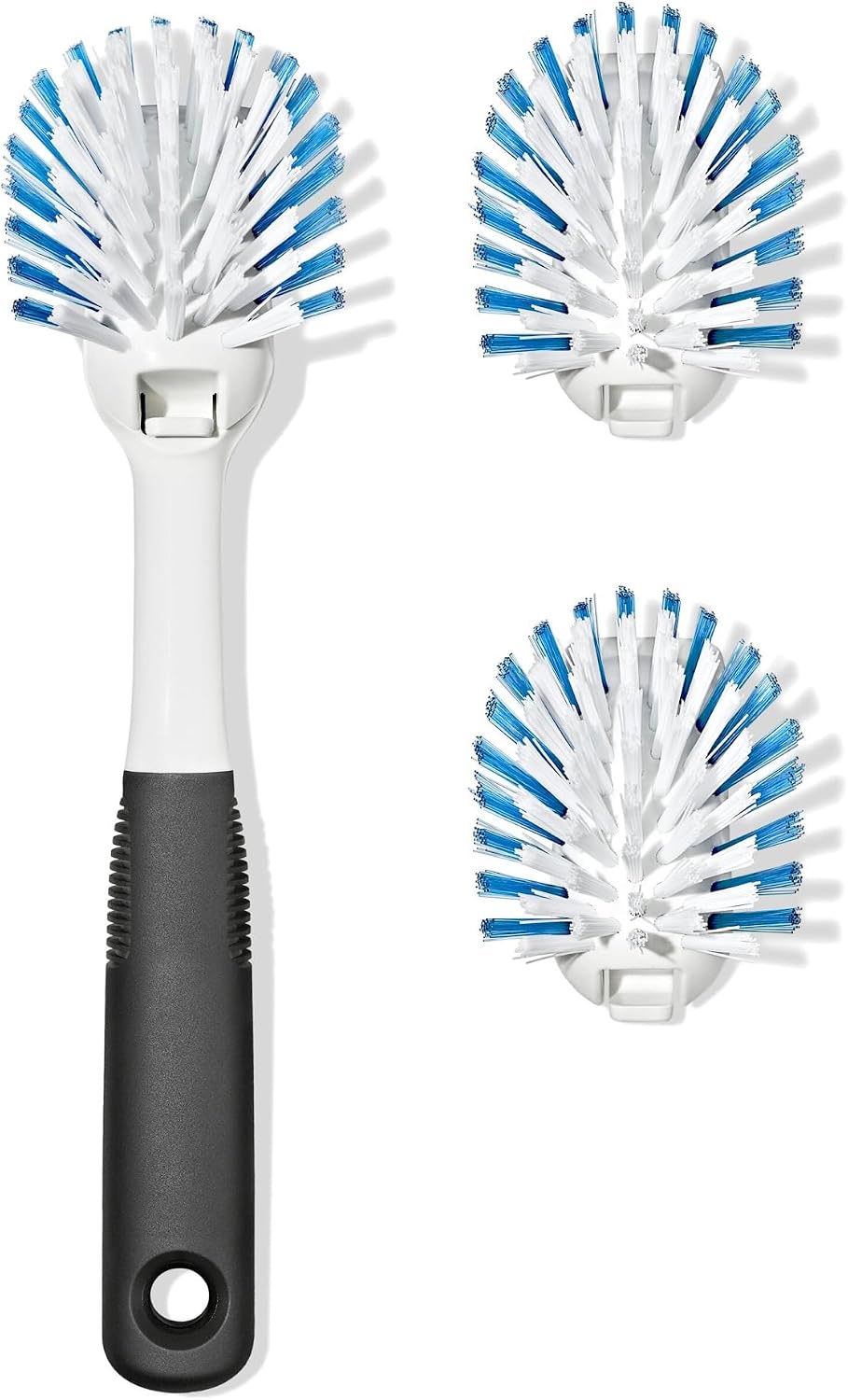 OXO Good Grips Dish Scrub Brush with Non-Slip Handle, Nylon Bristles