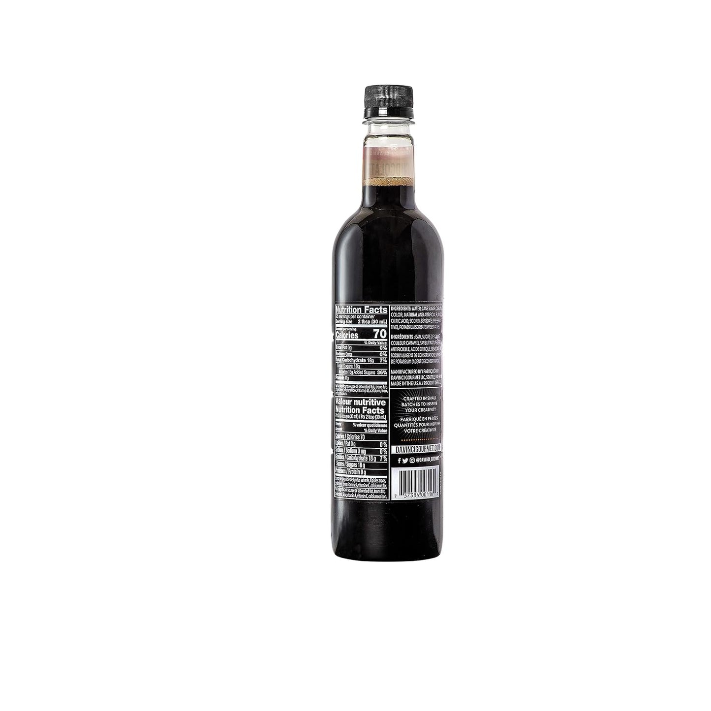 DaVinci Gourmet Classic Chocolate Syrup, 25.4 Fluid Ounces (Pack of 1)
