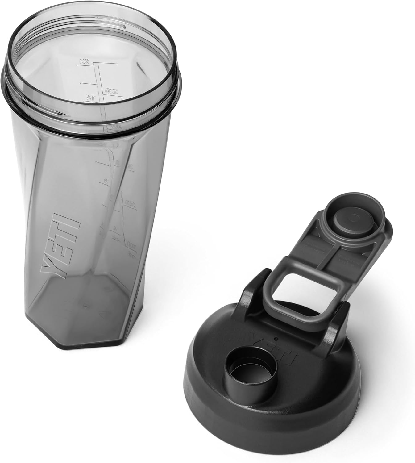 YETI Yonder Helimix Vortex Blender Shaker Bottle, 27oz, Charcoal
