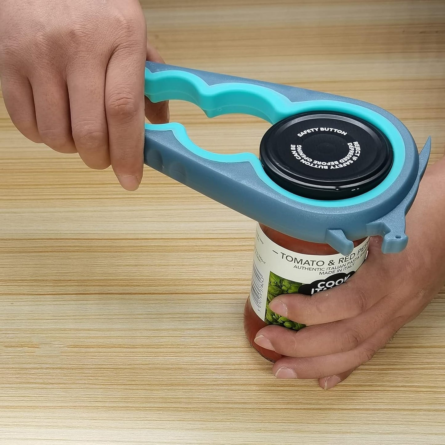 Otstar Jar Opener & Bottle Opener for Seniors with Arthritis, Weak Hands | Adjustable Lid Opener Effortlessly Opens Jars, Bottles & Pop-Top Cans, Great for Senior Parents, Grandparents, or Loved Ones