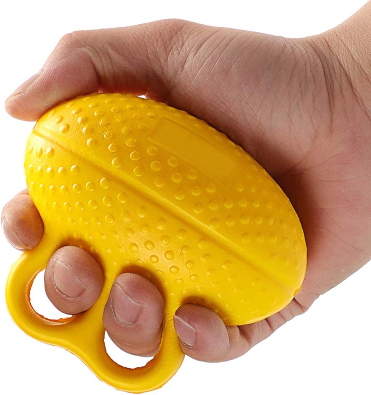 Fanwer Finger Exerciser Hand Squeeze Ball - Strength Trainer for Rehab, Arthritis, Carpal Tunnel