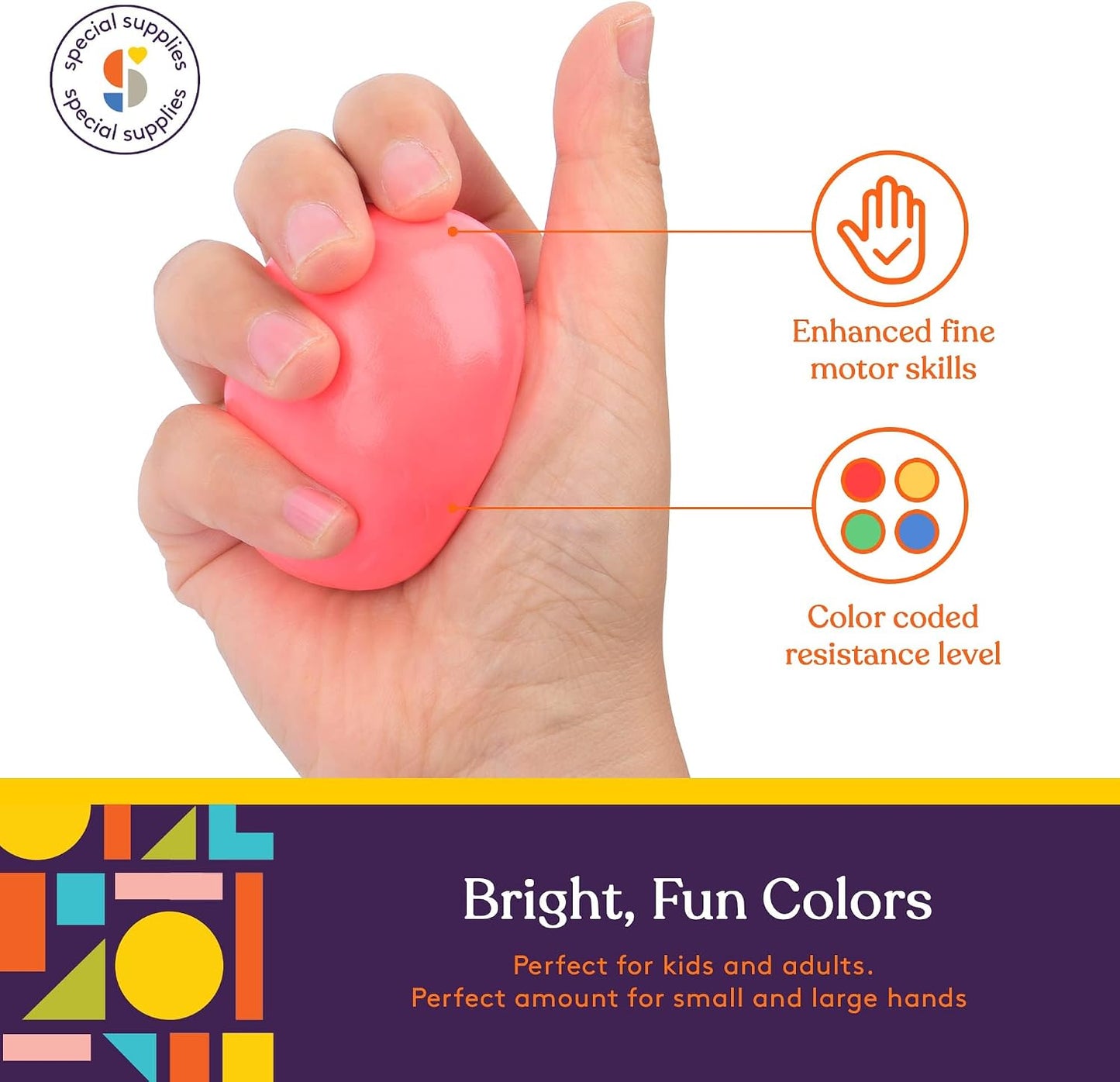 Special Supplies Therapy Putty for Teens and Adults - Resistive Hand Exercise