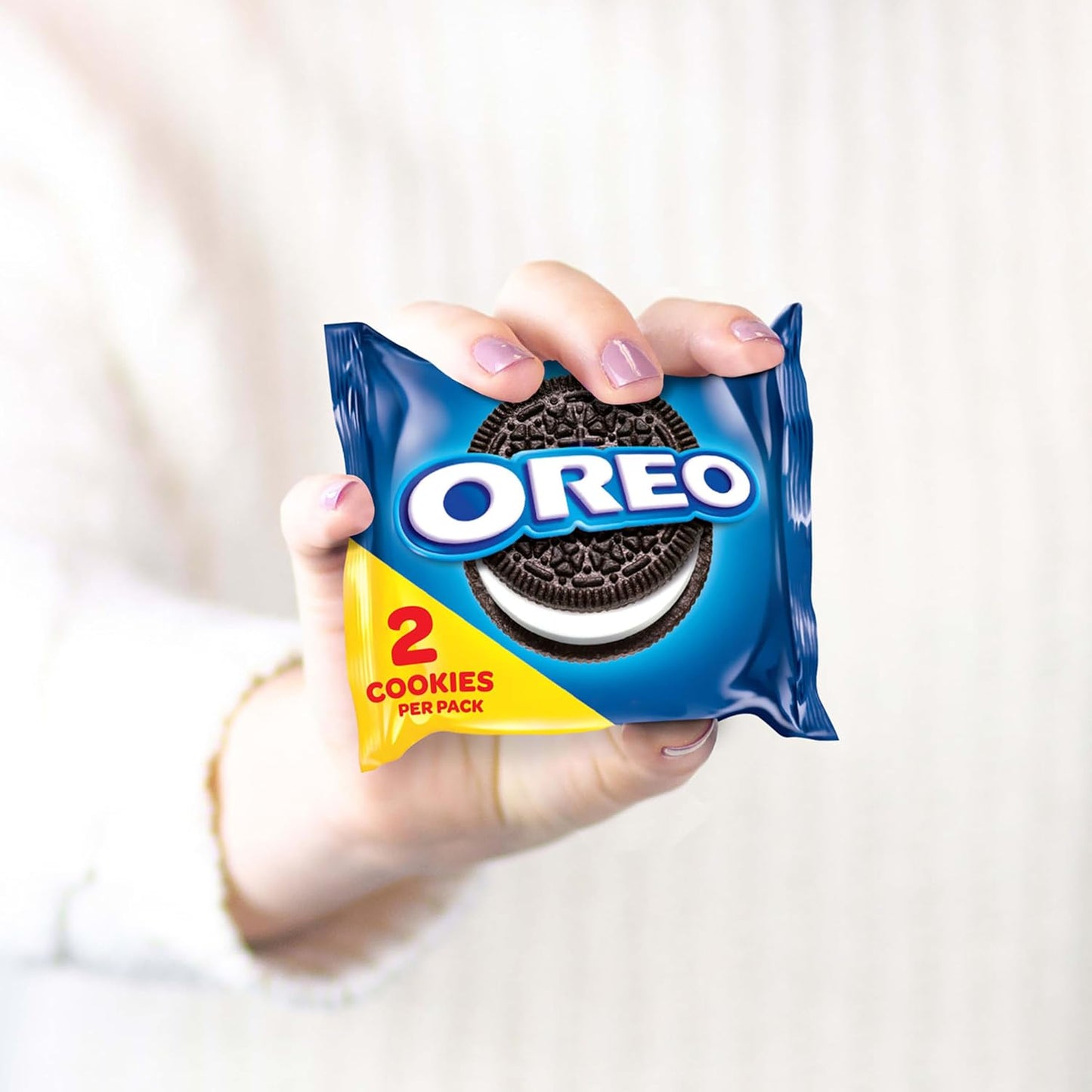 OREO Chocolate Sandwich Cookies, 20 snack packs, 2 cookies per pack, kosher chocolate