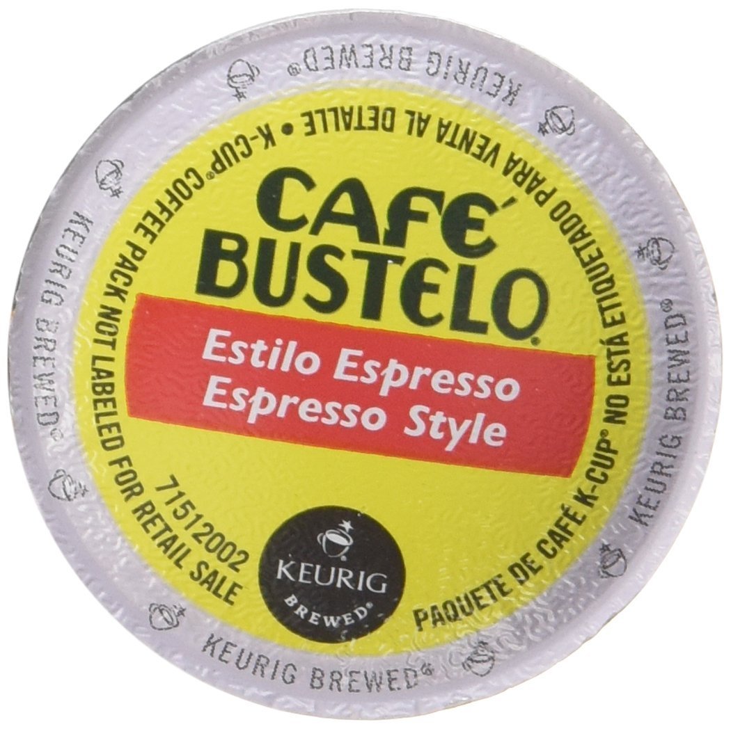 Cafe Bustelo Espresso Roast K Cup Packs for 48 servings