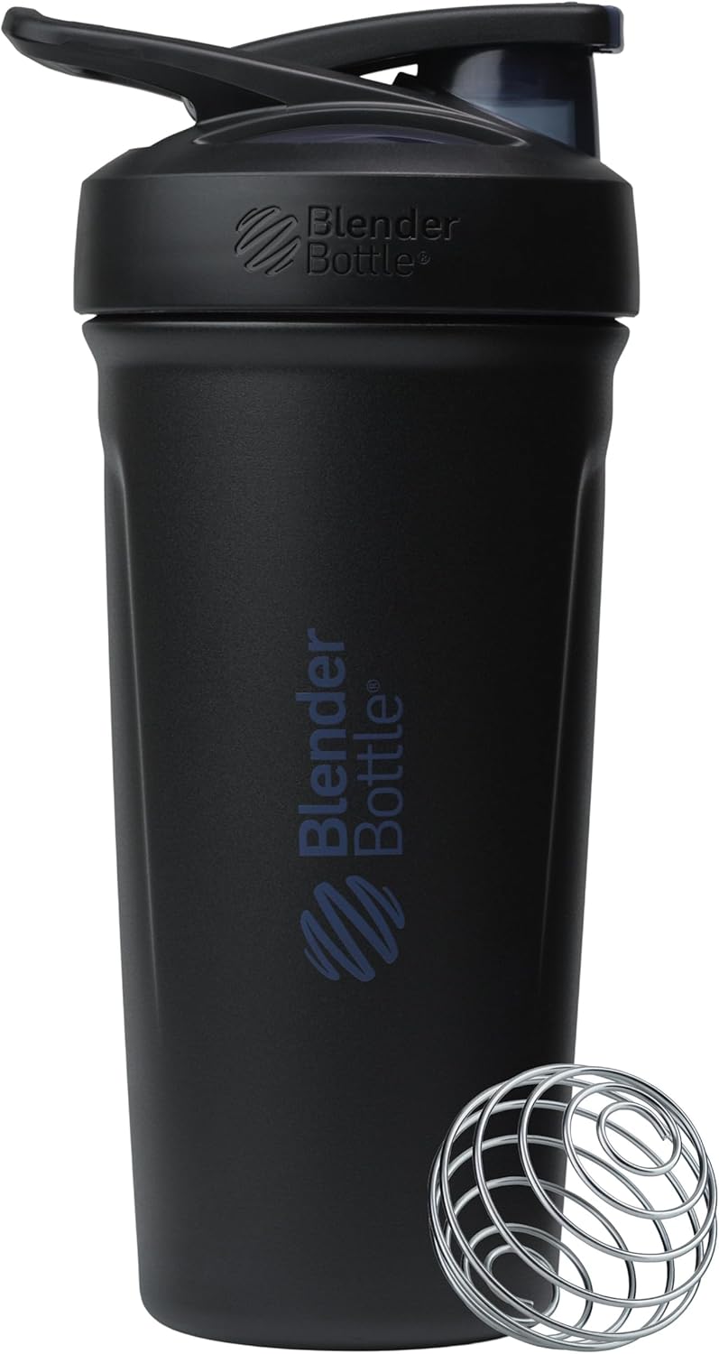 BlenderBottle Strada 24oz Insulated Stainless Steel Water Bottle