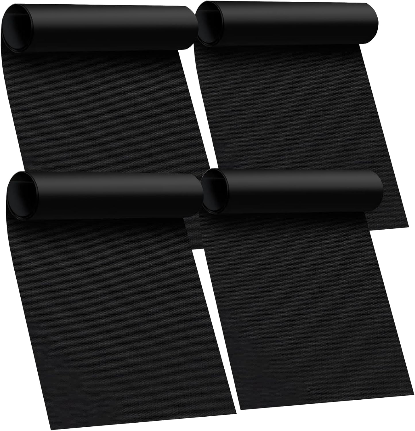 Oven Liners for Bottom of Oven - 2 Pack Large Heavy Duty Oven Mats, 17"x 25" Reusable Matt Liner for Electric, Gas, Toaster Ovens & Grills, BPA & PFOA Free, Kitchen Essentials, Black