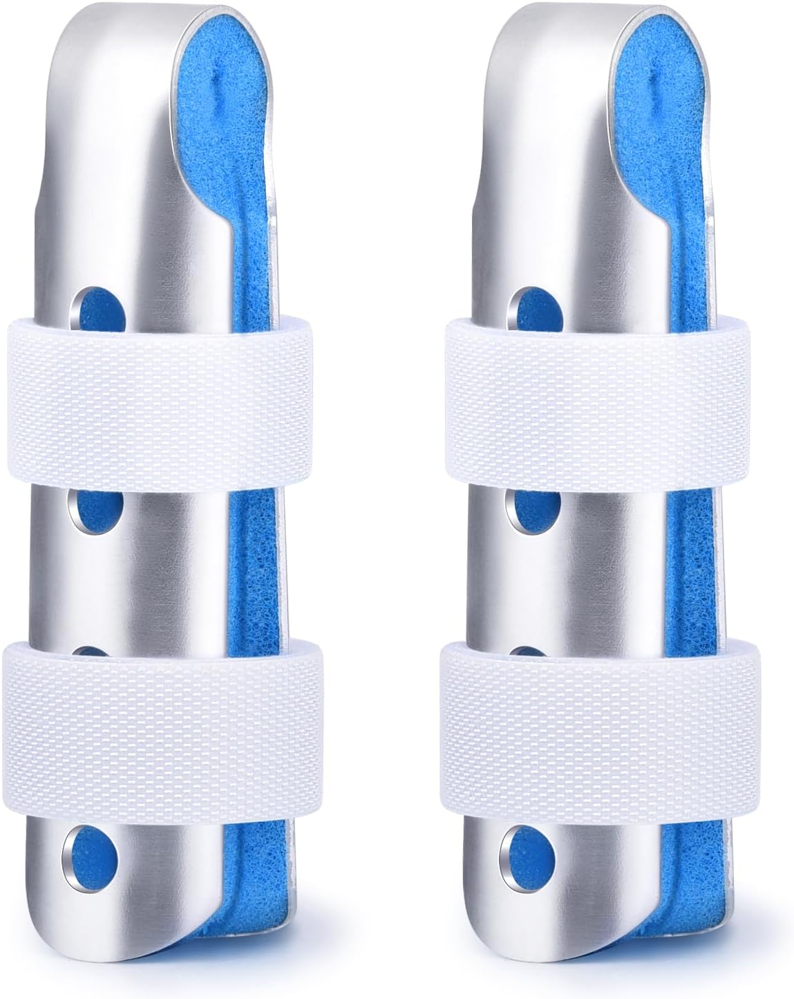 Sopito Finger Splint, 2pcs Finger Support Brace for Arthritis Middle Size
