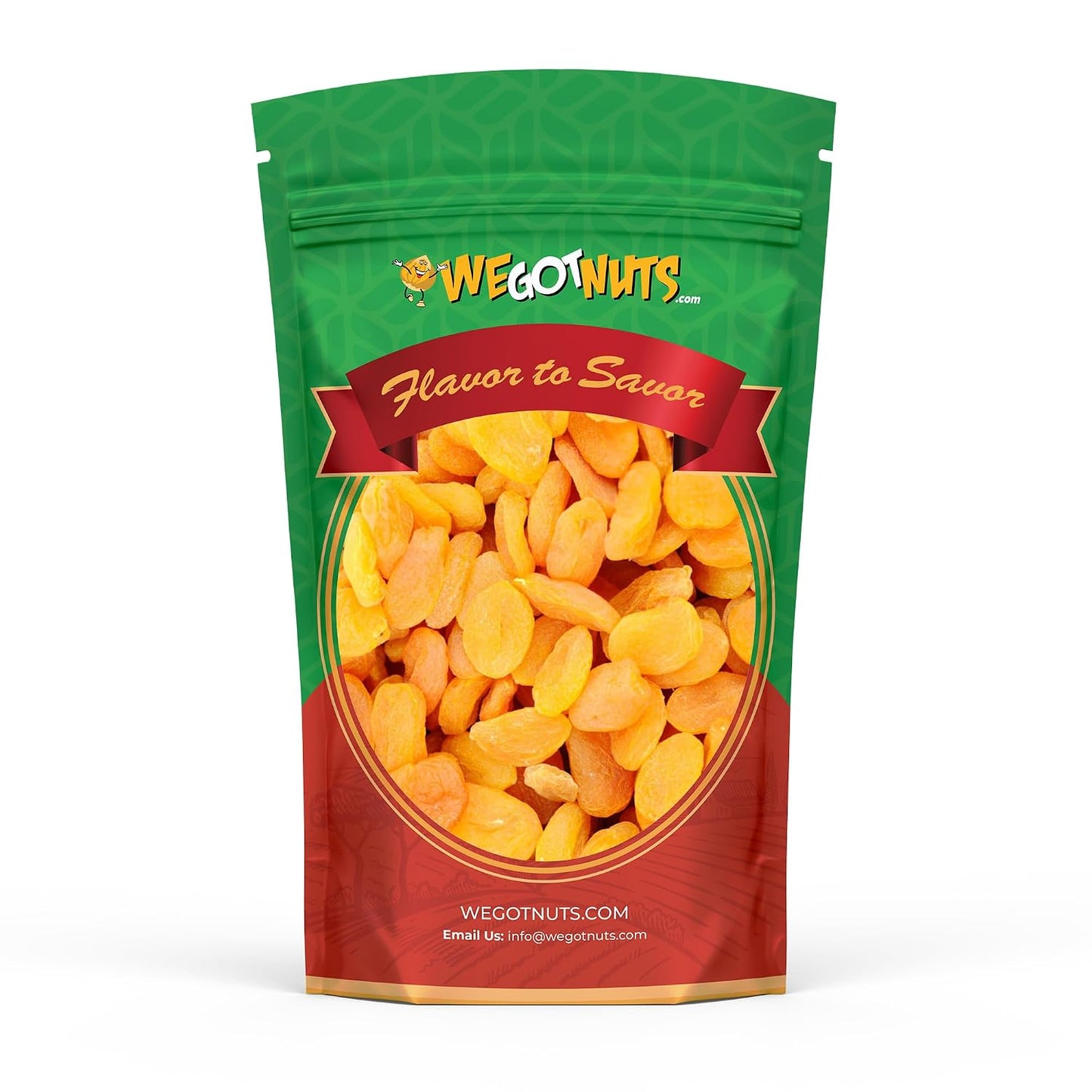 Dried Turkish Apricots in 5lb Resealable Bag, Kosher Certified, No Added Sugar