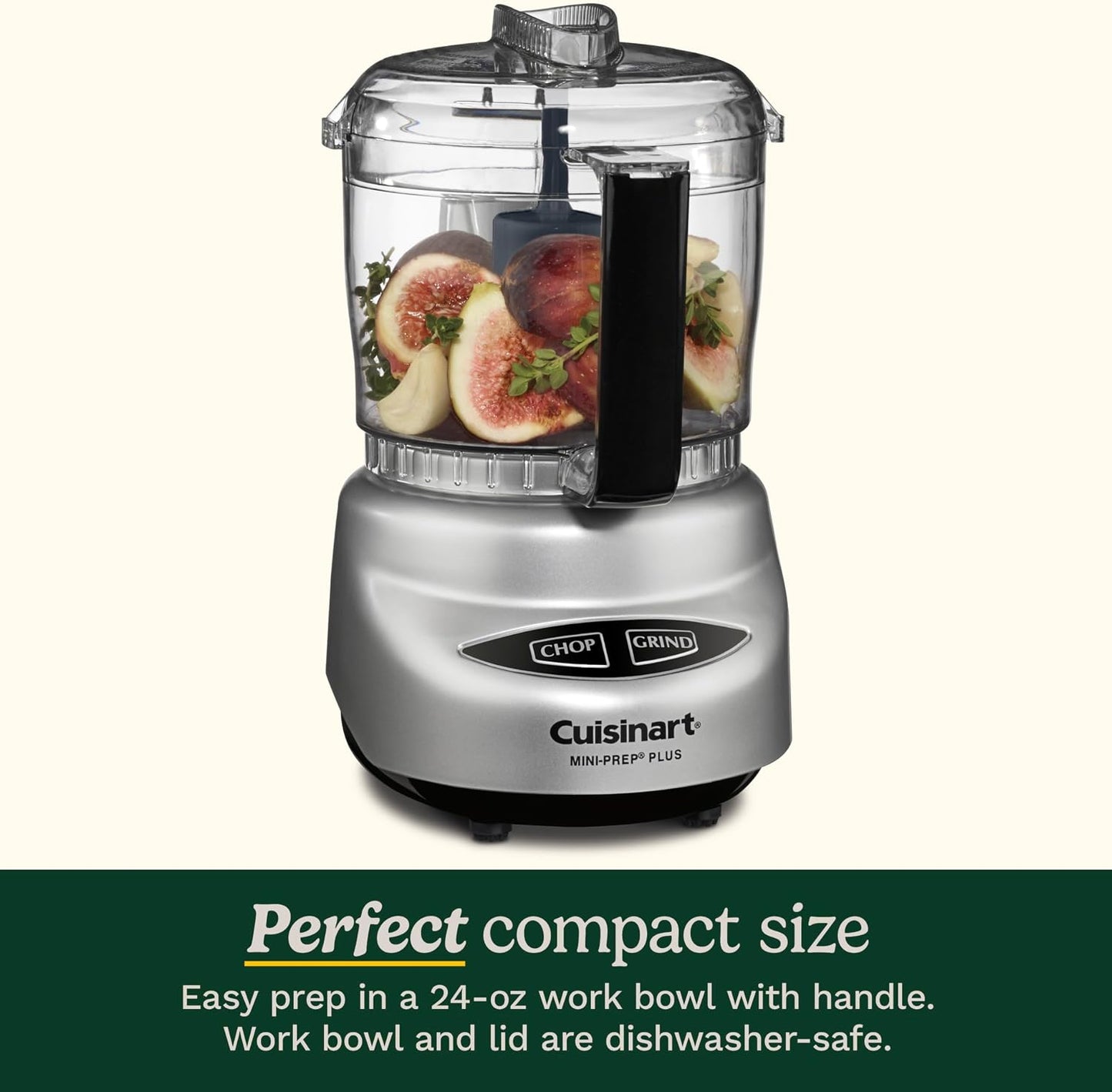 Cuisinart Mini Food Processor, Reversible Blade, 24-Ounce Capacity