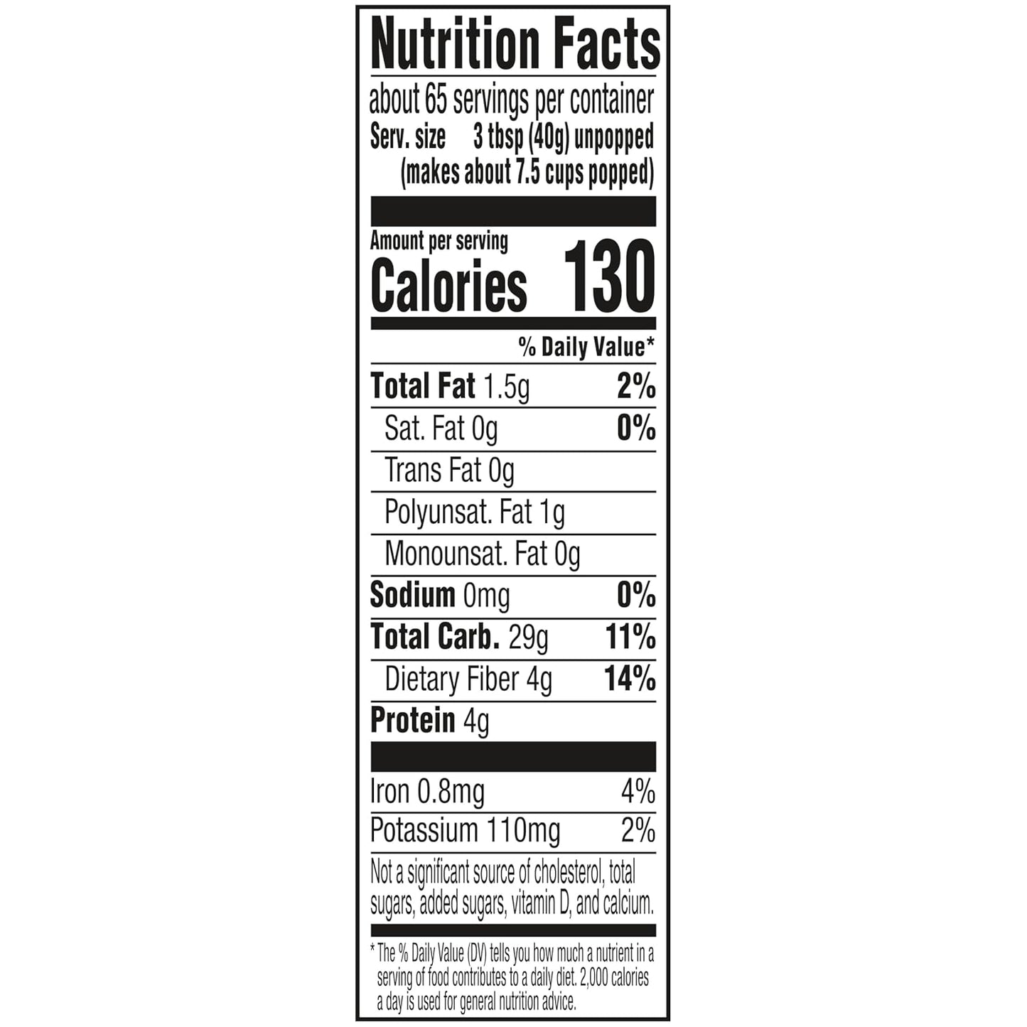 Orville Redenbacher's Popcorn Kernels, Original Yellow, 5 lb container
