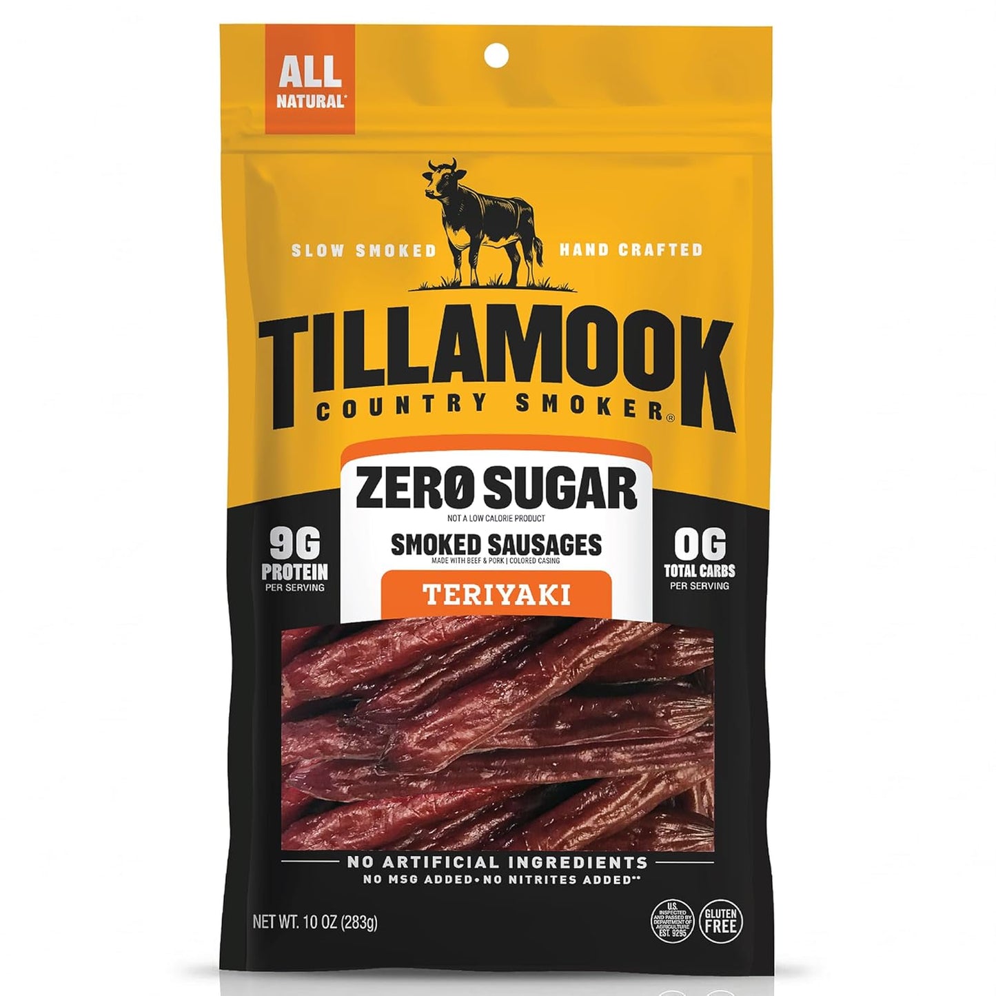 Tillamook Country Smoker Smoked Sausages, Original, 10 Ounce