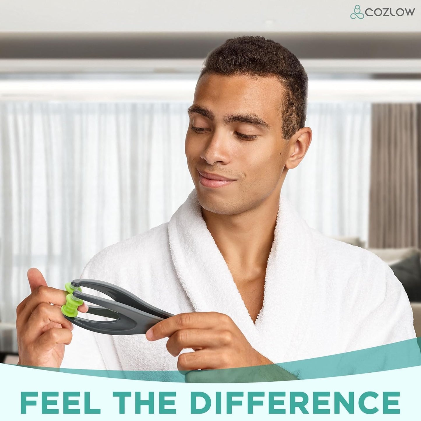 COZLOW Finger Massager for Deep Tissue Comfort and Pain Relief