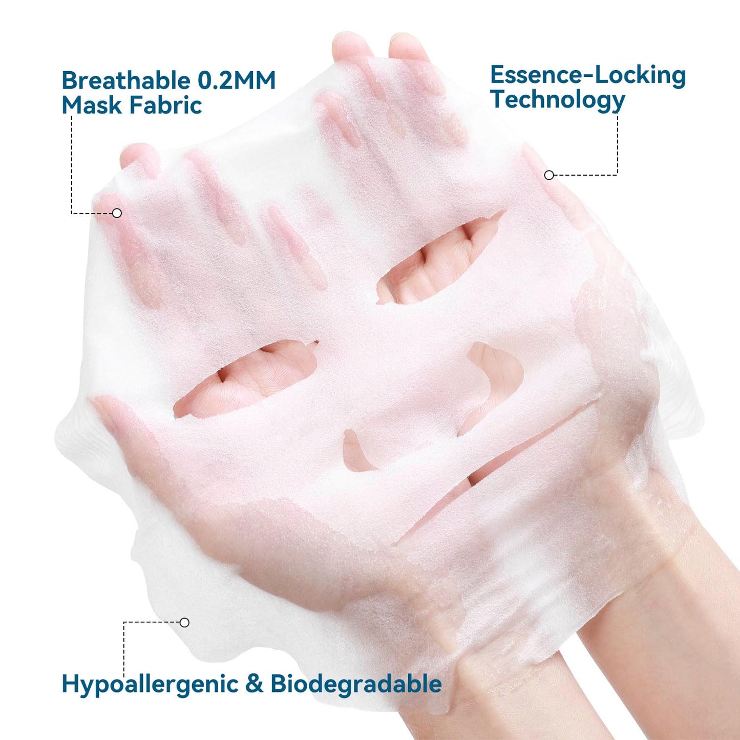 Collagen Face Mask with Hyaluronic Acid and Vitamin E Oil for Skin Care