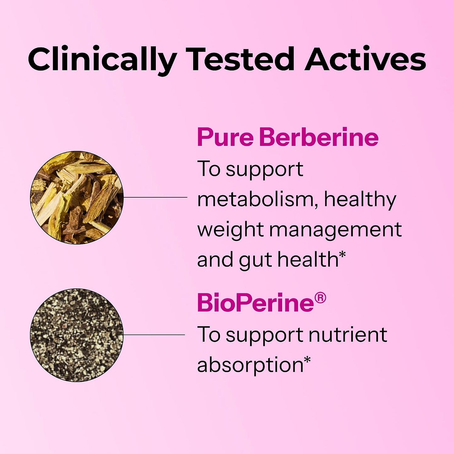 HUM Berberine Supplement 1200mg for Metabolic Wellness and Gut Health