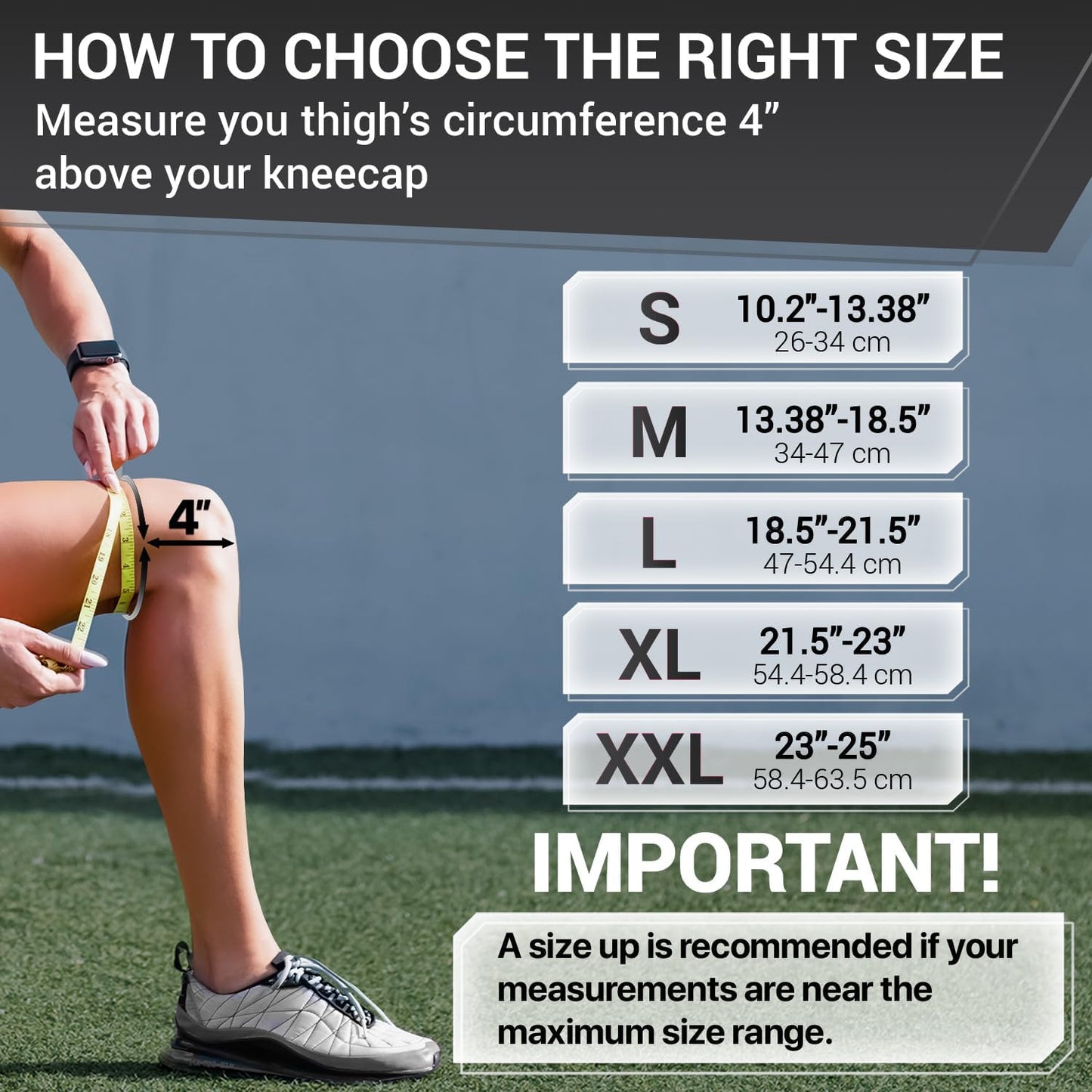 DR. BRACE ELITE Knee Brace with Side Stabilizers for Maximum Support