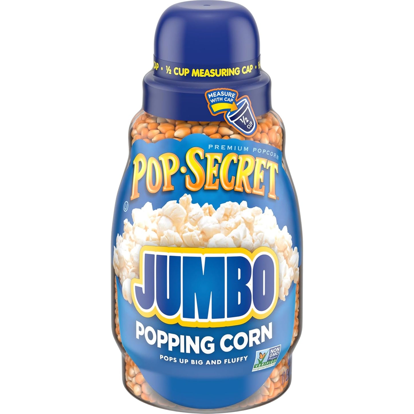Pop Secret Jumbo Popcorn Kernels in a 30 Oz Jar