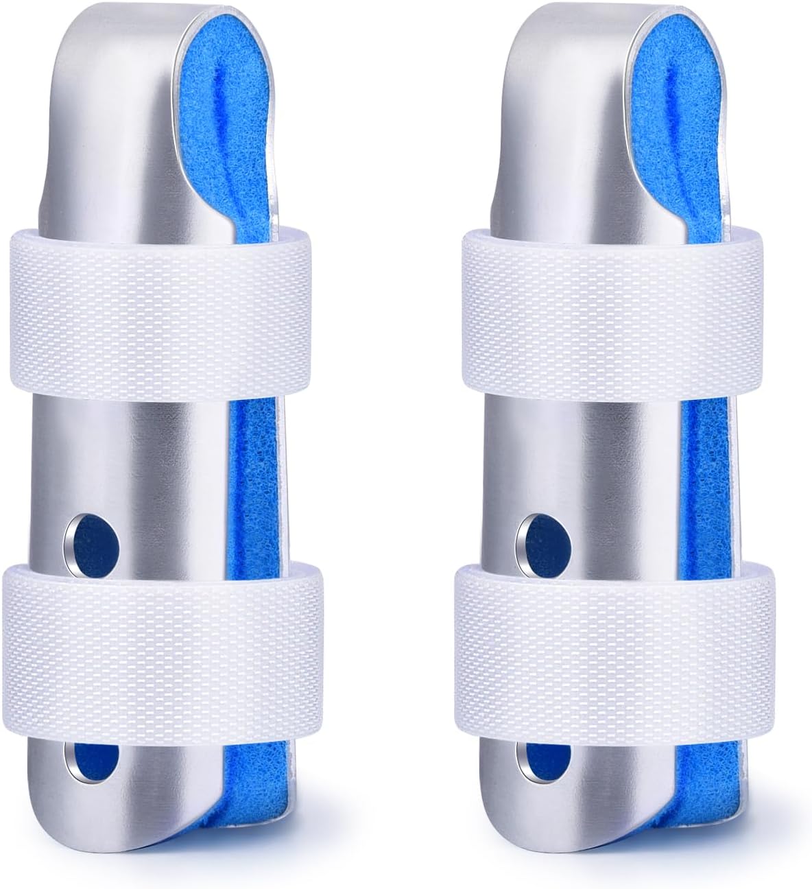 Sopito Finger Splint, 2pcs Finger Support Brace for Arthritis Middle Size