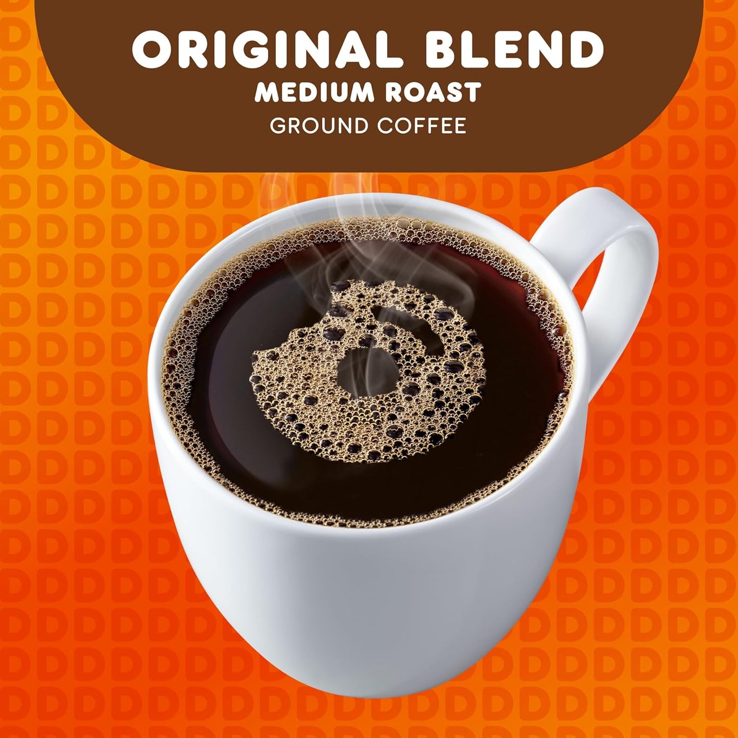 Dunkin Original Blend Coffee K-Cup Pods 10 Count Boxes Pack of 6