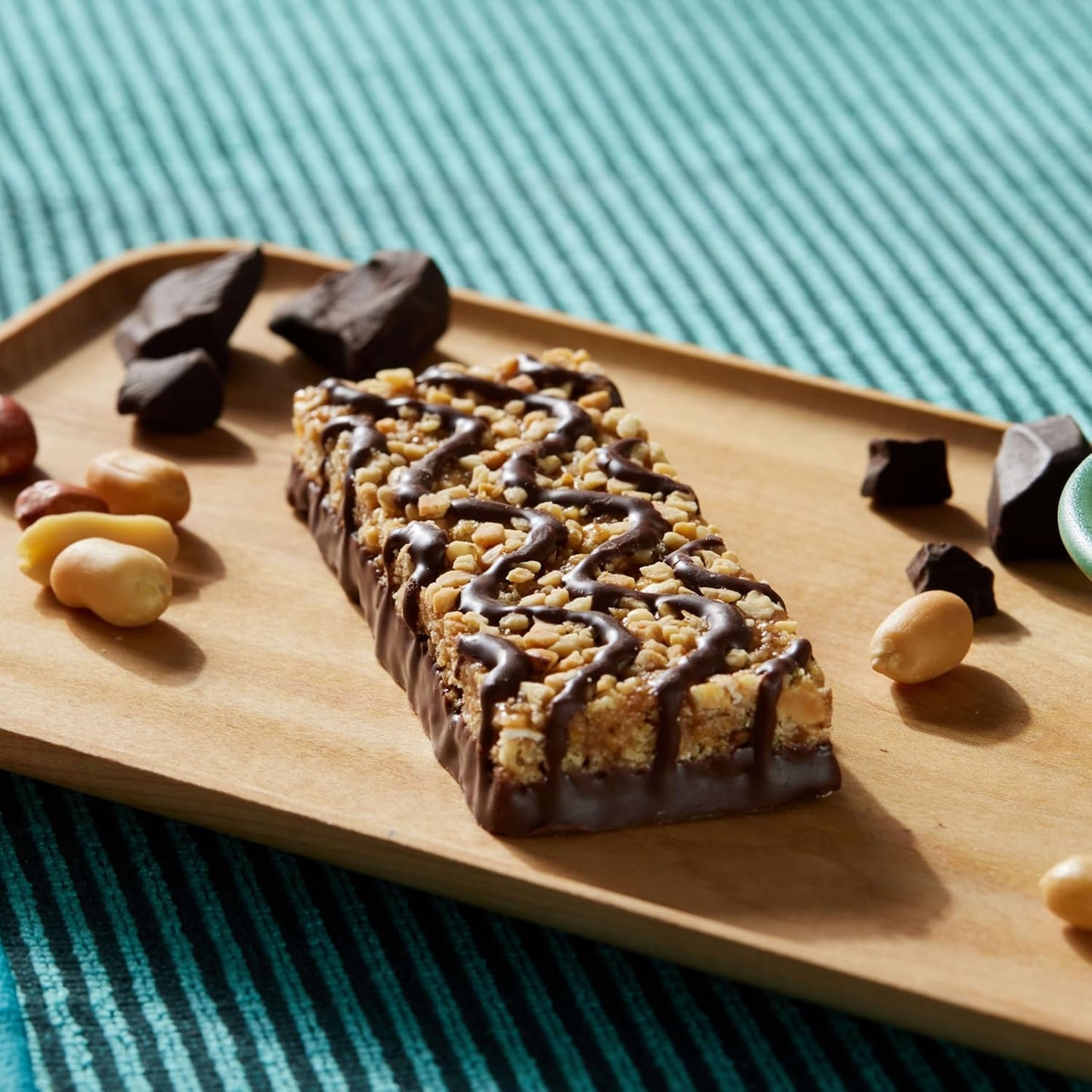 LUNA Bar Nutz Over Chocolate Flavor Gluten-Free Non-GMO 7-9g Protein Made with Organic Oats Low Glycemic